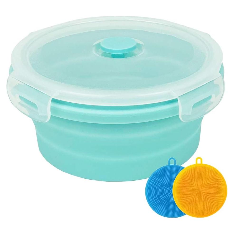 Tazón Plegable de Silicona CARTINTS 350ml para Viajes