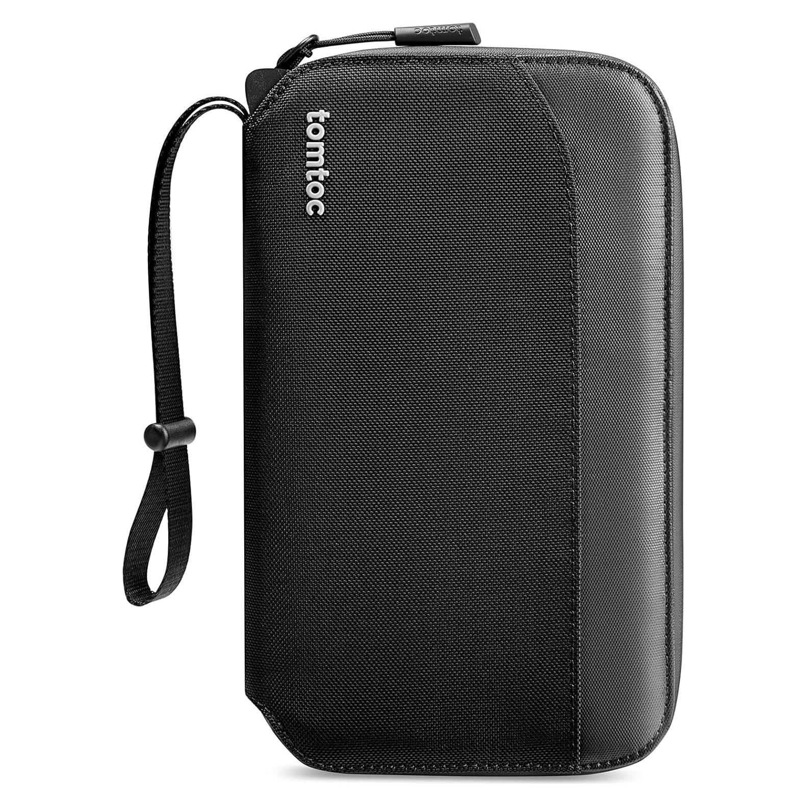 Portafolios de Pasaporte tomtoc T03 con Bloqueo RFID Negro