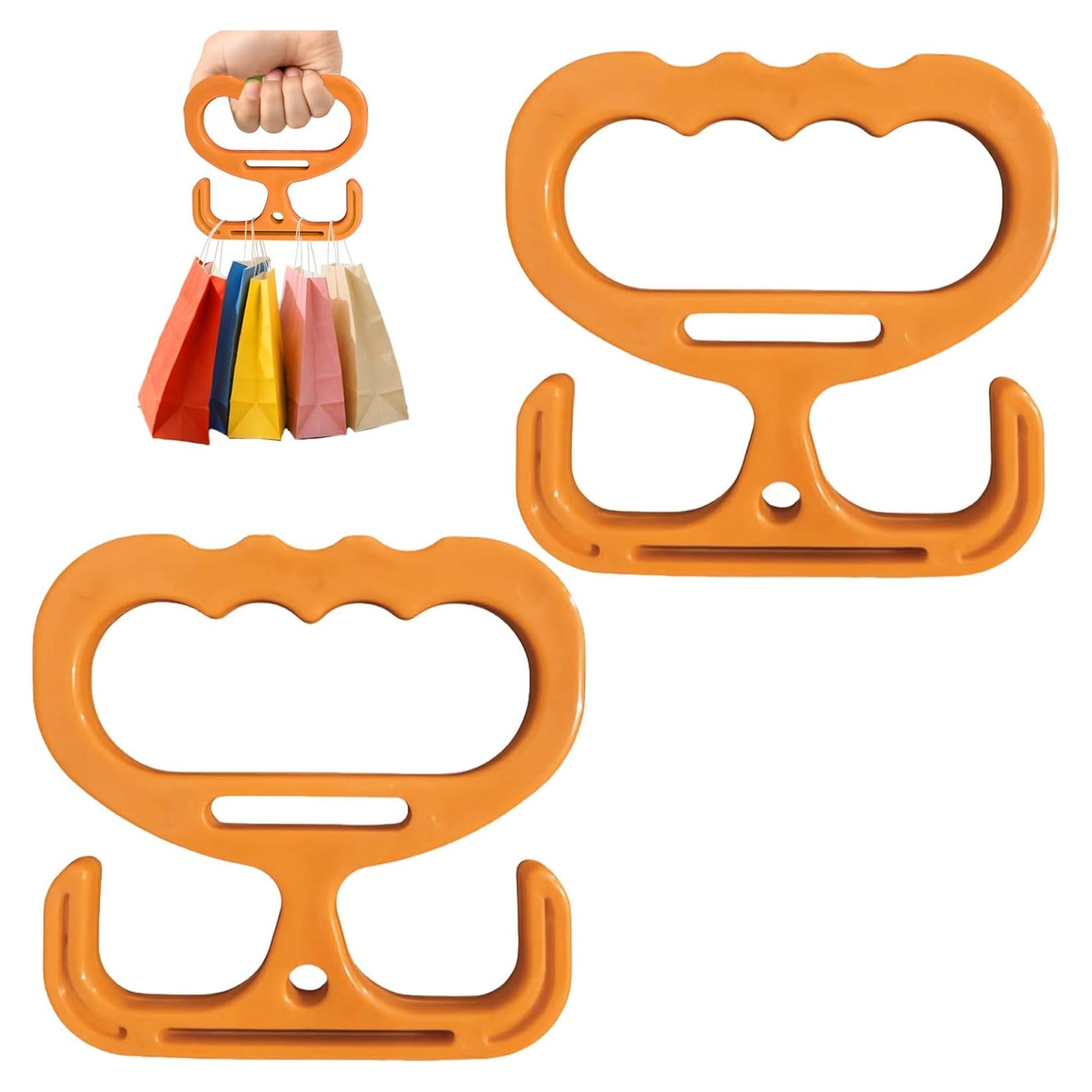 Porta Bolsas de Compras Mimoment Naranja - Soporta 45.36kg