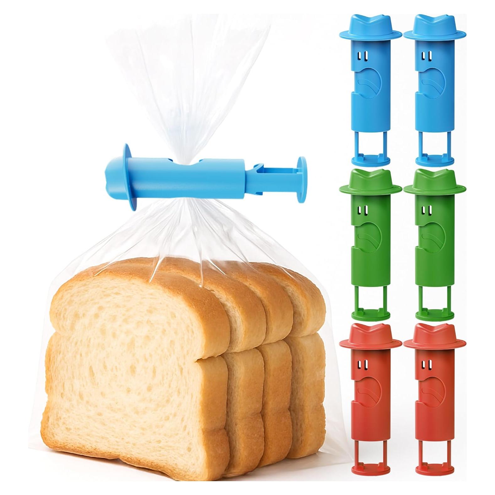 Pinzas para Pan Li & Zhao - 6 PCS Reutilizables Antideslizantes