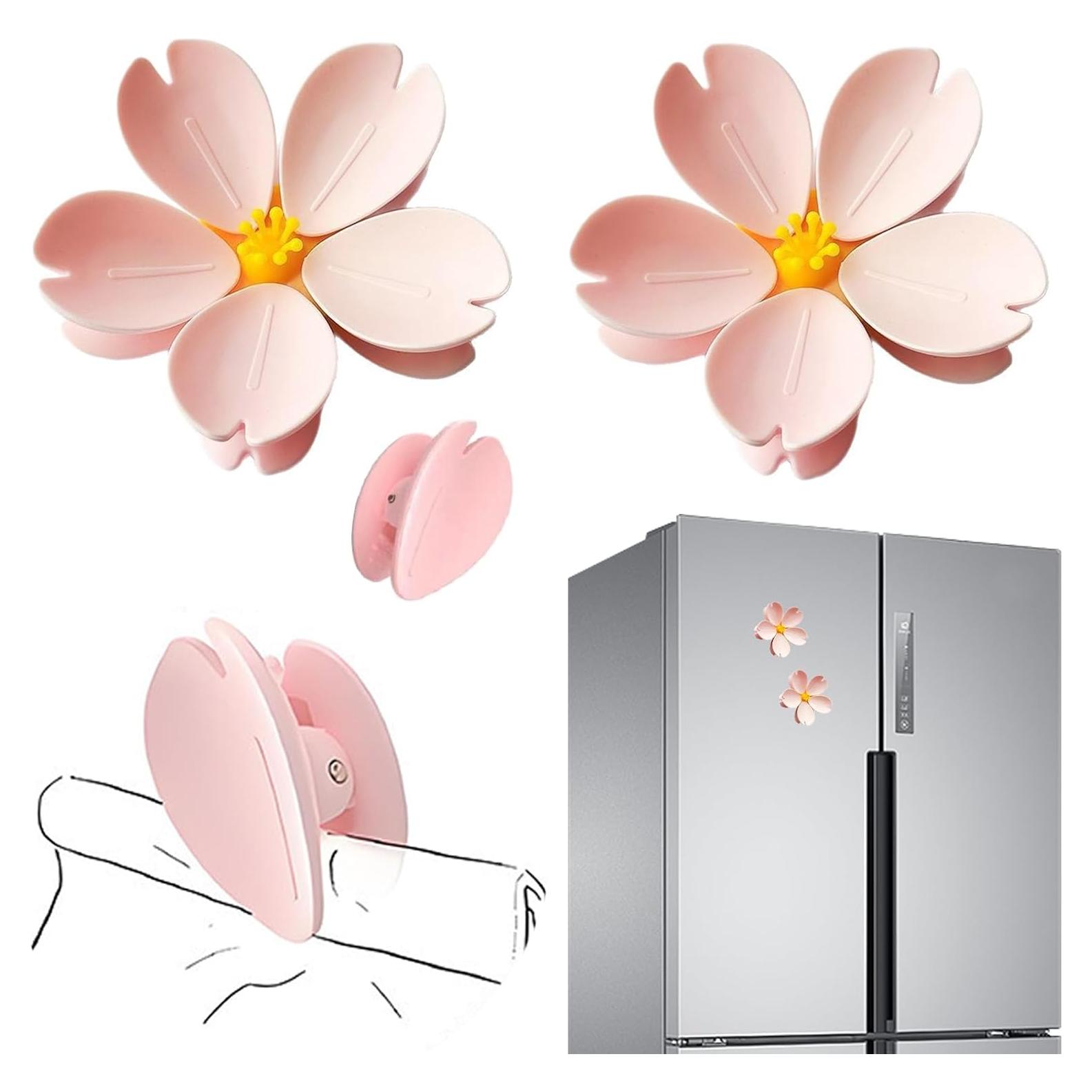 Juego de Clips Magnéticos de Flores Genérico - 10 Pétalos Decorativos