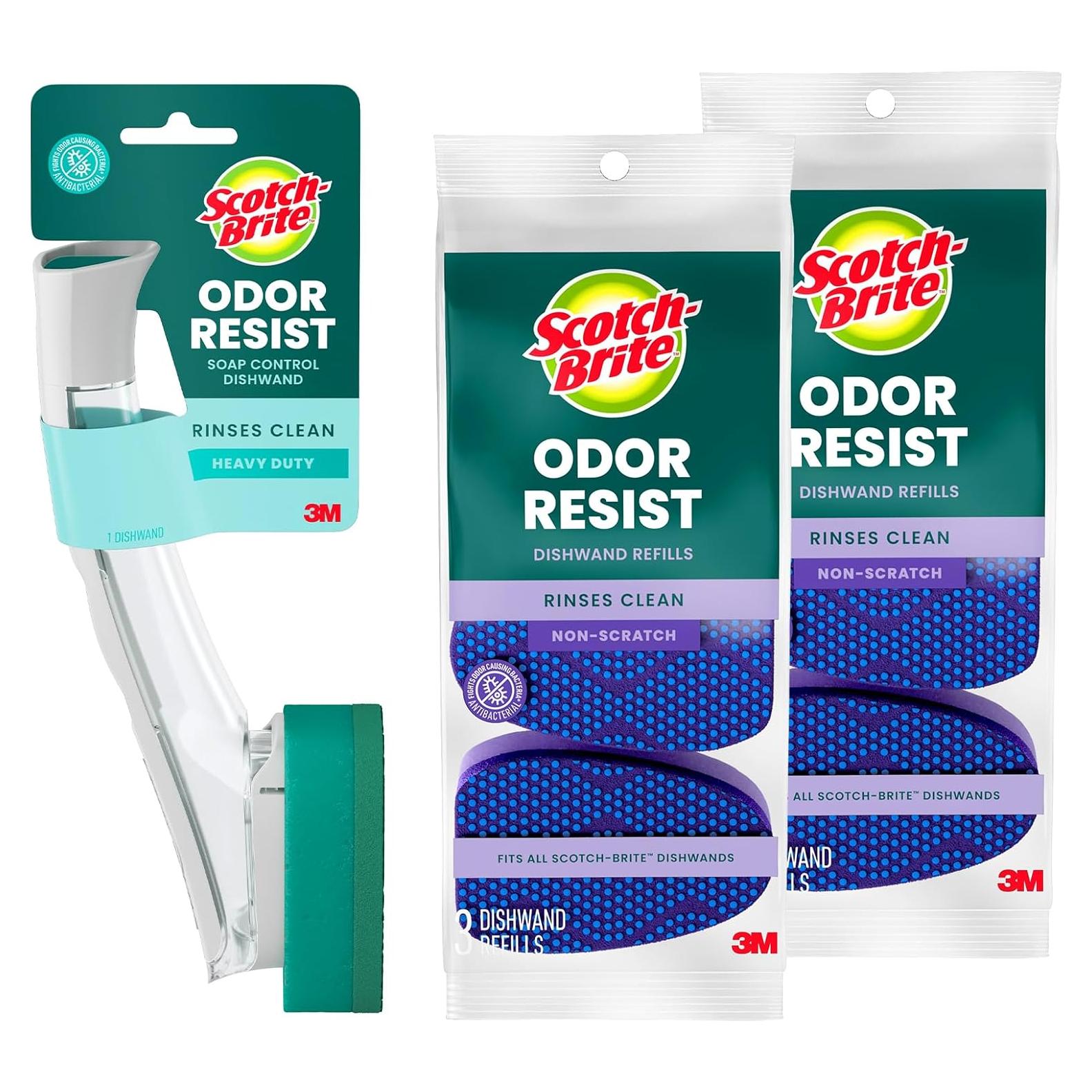 Kit de Mango de Lavado Scotch-Brite con Jabón y 6 Recargas