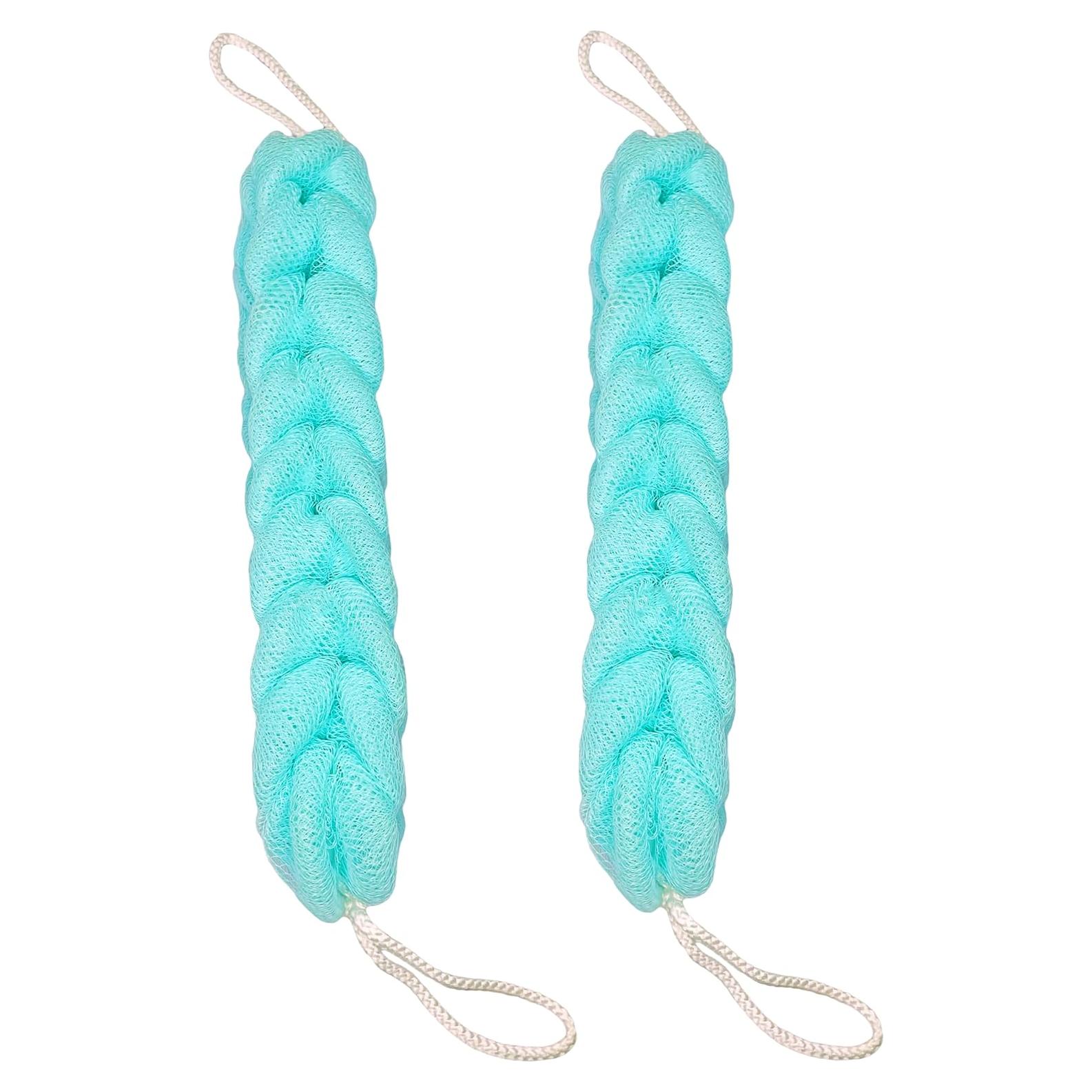 Esponja de Espalda Exfoliante Rainbow Moon 2-Pack Verde