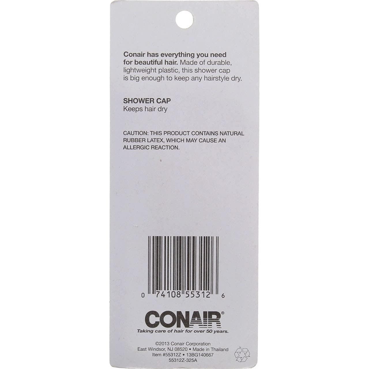 Gorro de Ducha Grande Conair - 6 Unidades Colores Variados