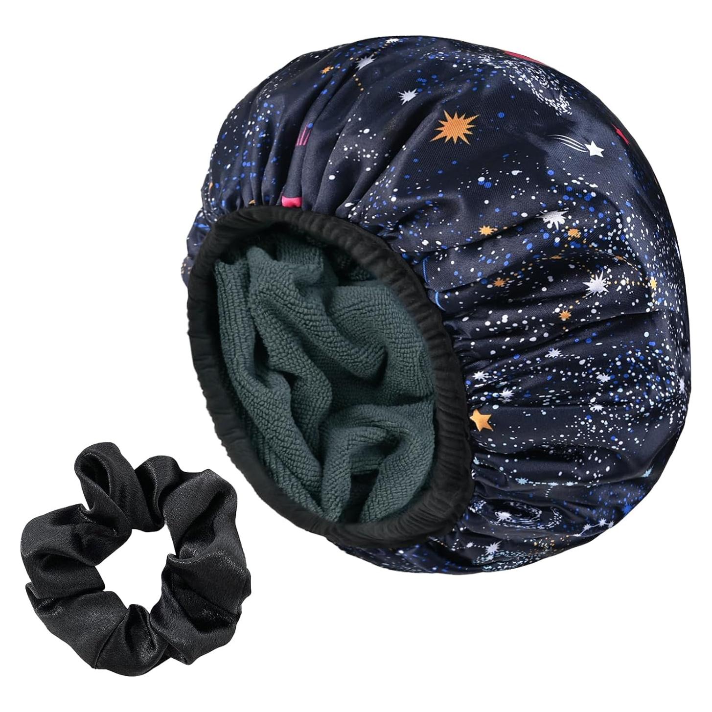 Gorro de Ducha Impermeable Yonchic Estampado Astral Marino 30.48cm