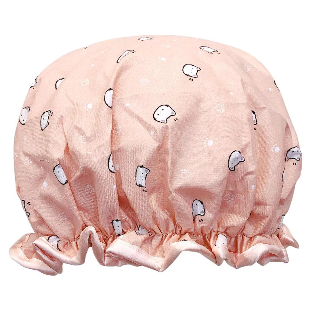 Gorro de Ducha Reutilizable Allydrew Gatitos Impermeable 28 cm