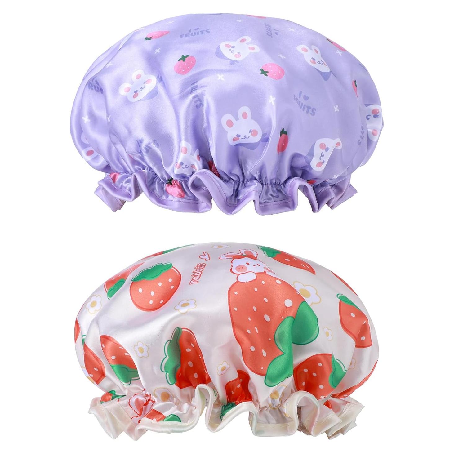 Gorras de Ducha para Niños TIESOME 2 PCS Impermeables