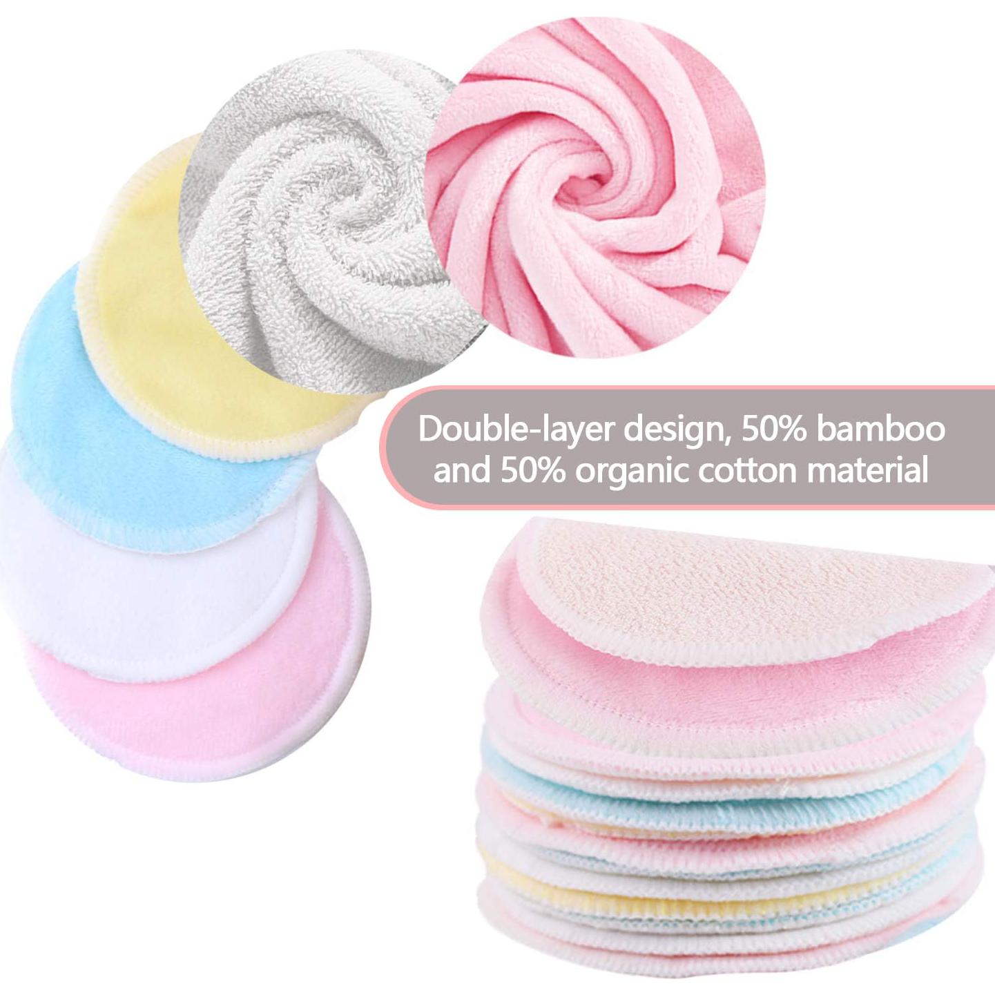 Discos Desmaquillantes Reutilizables Wakeshop 16 Piezas Ecológicos