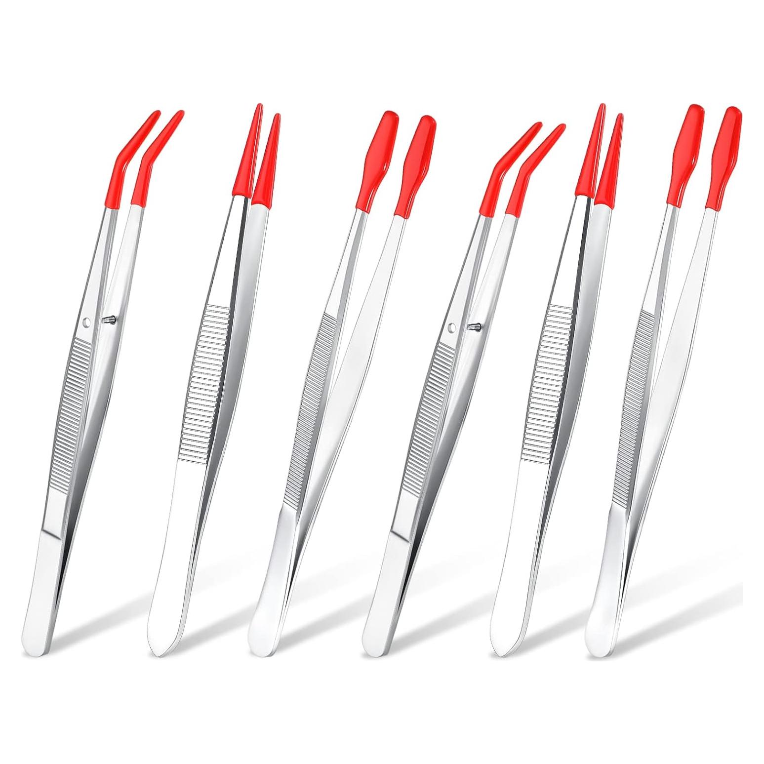 Set de 6 Pinzas de Goma Mixweer para Joyería y Manualidades