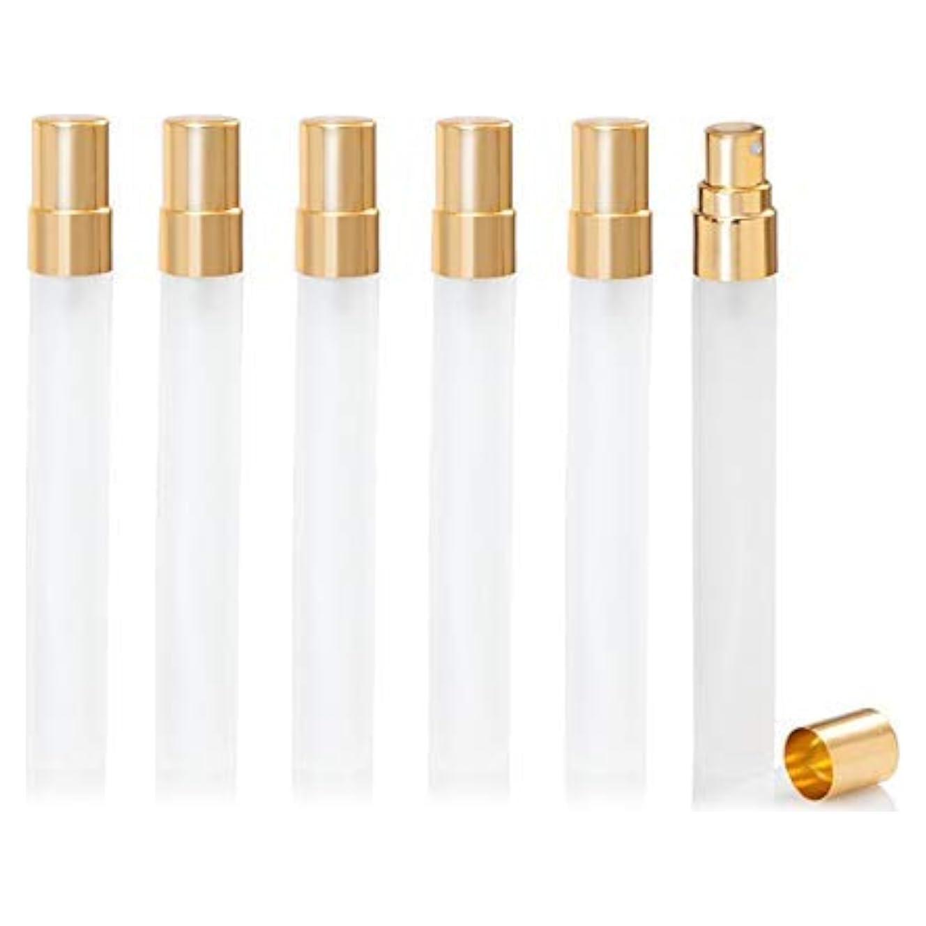 Botellas de Spray Reutilizables Enslz 10ml Oro - 10 Pcs