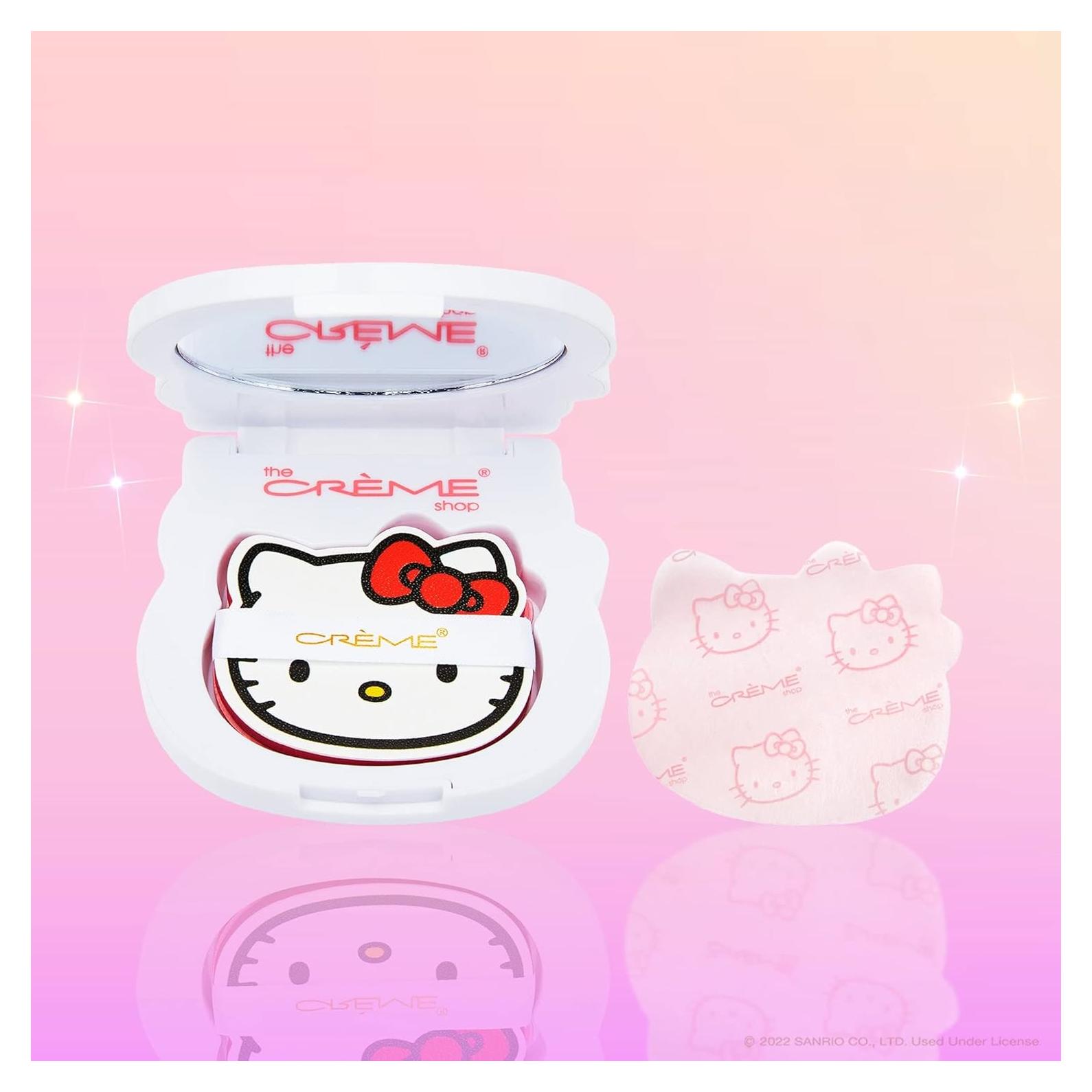 Papel Absorbente Matificante The Creme Shop Hello Kitty - 100 Hojas