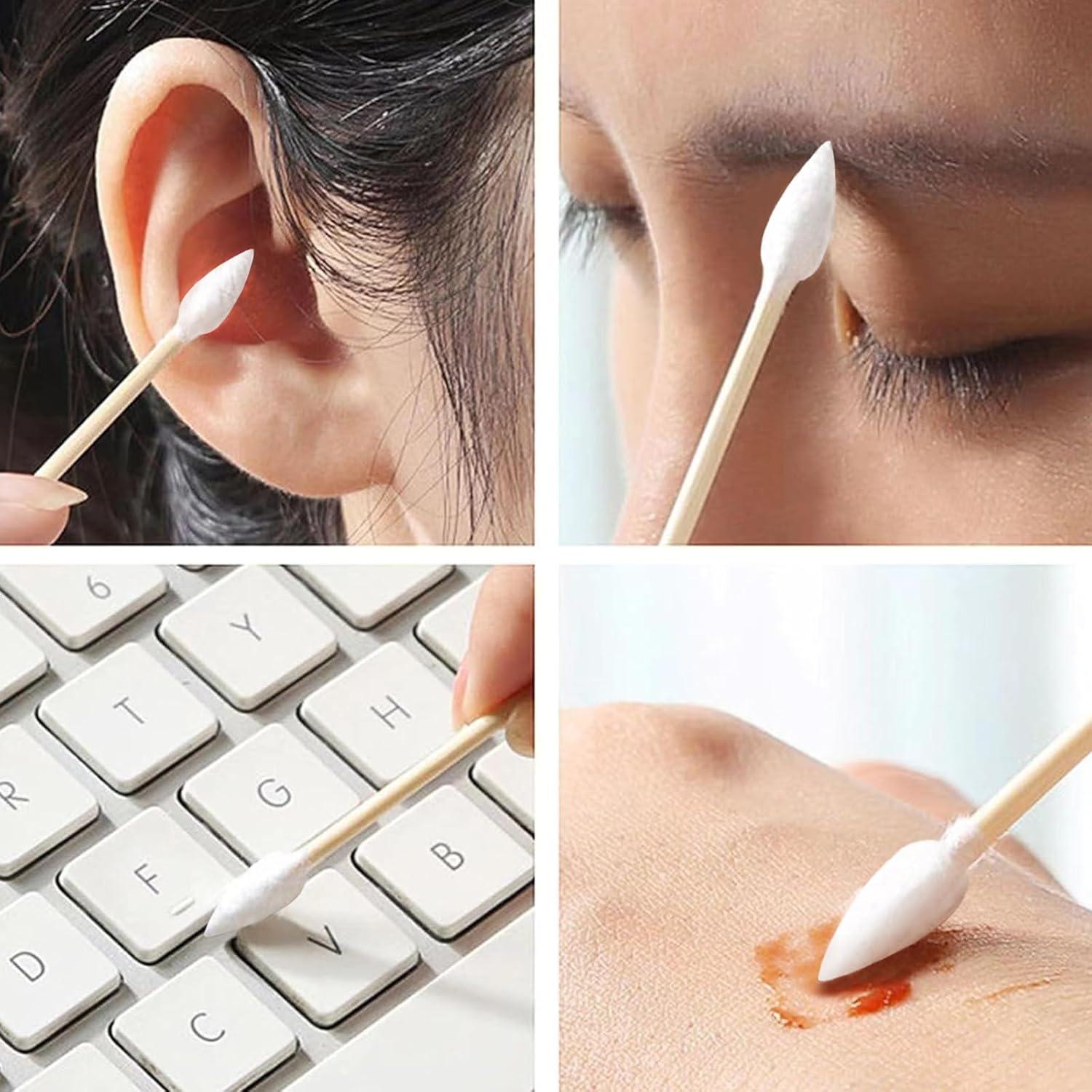 200 Hisopos de Algodón Biodegradables ILANSIN 15.24 cm