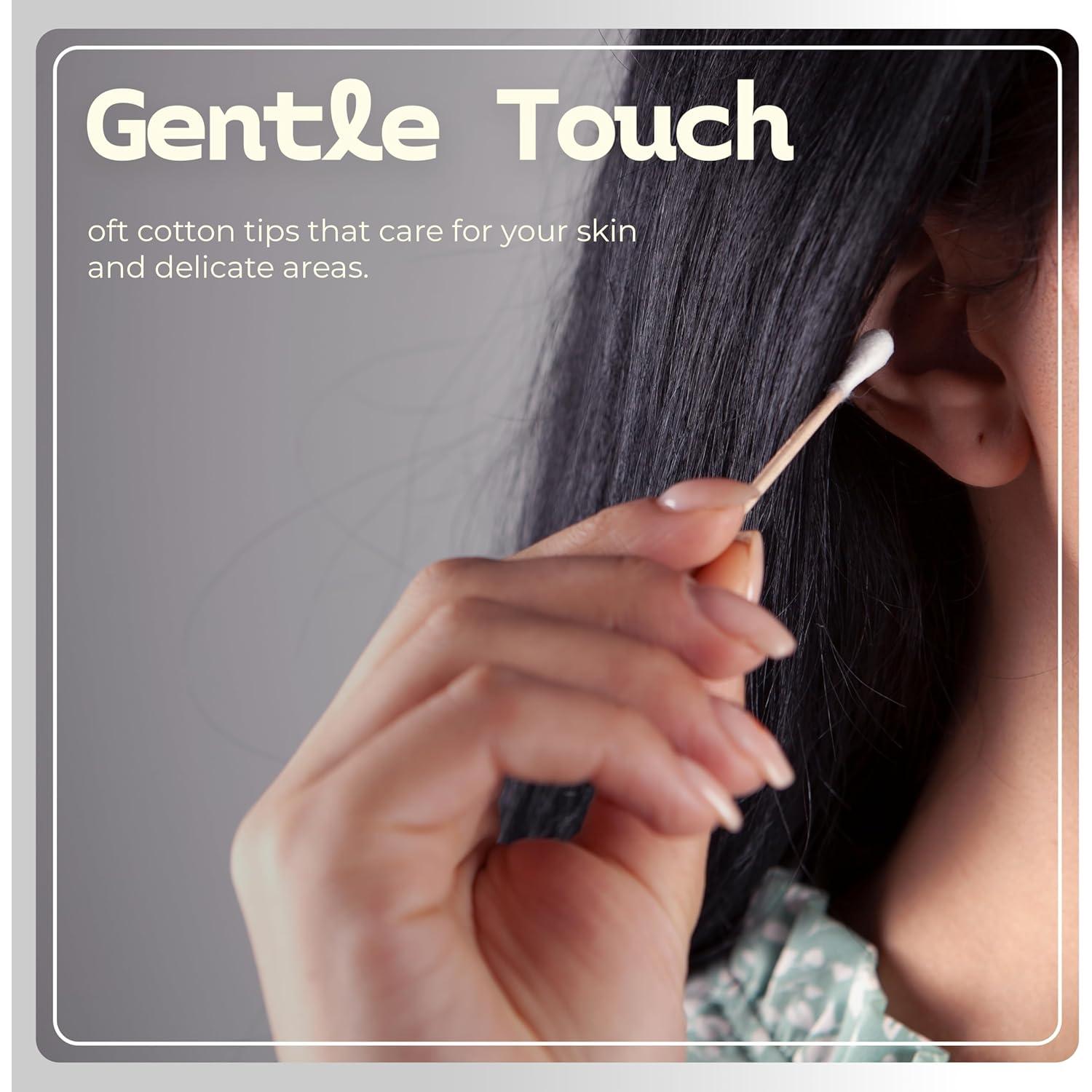 Bastones de Algodón de Bambú Ecológicos Bamboozle 1000 Piezas