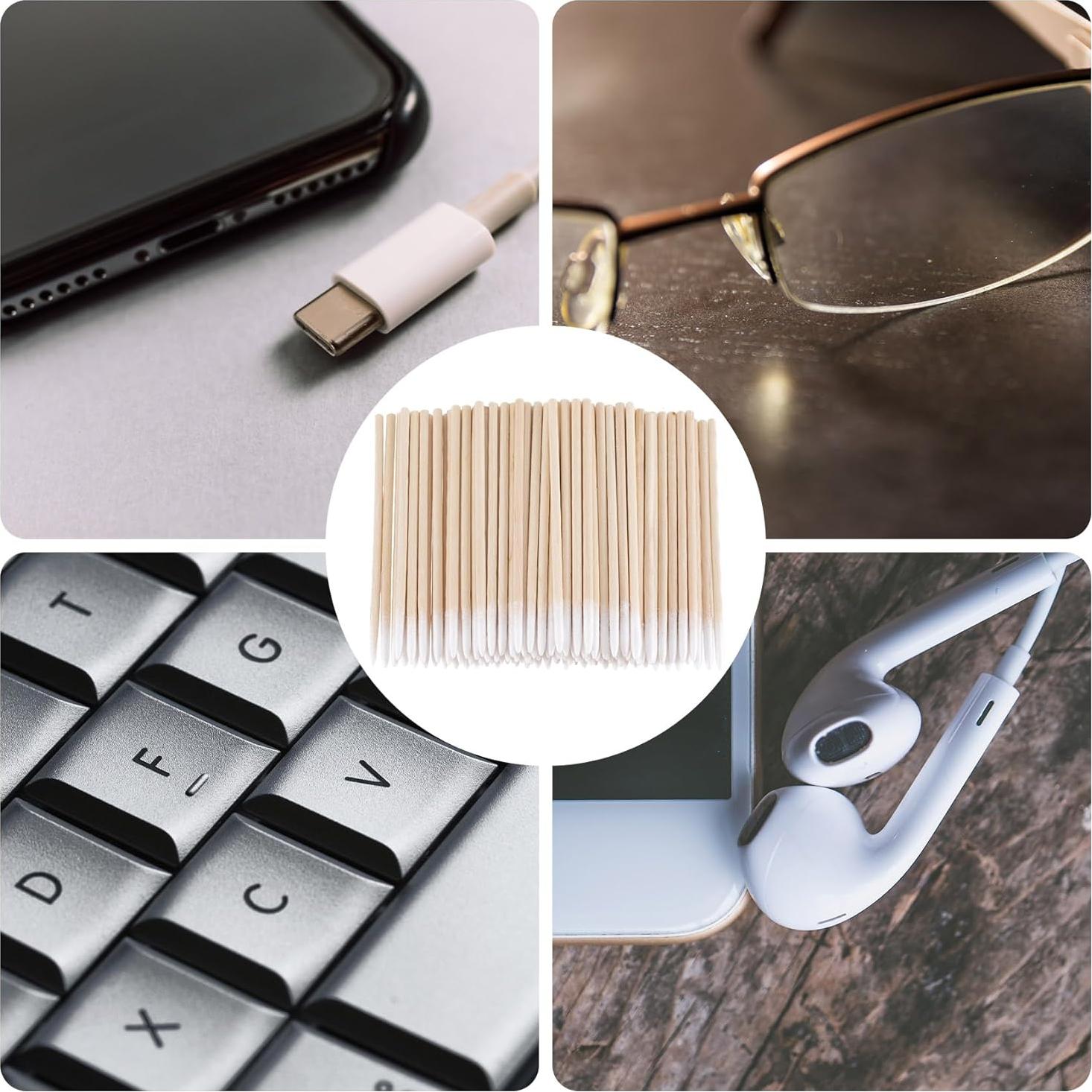 500 Bastoncillos de Algodón Precisión YALOJE para Maquillaje