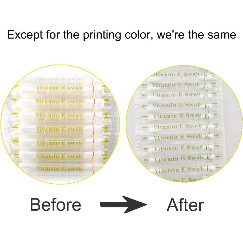 50 Palitos Desechables de Vitamina E para Labios y Encías