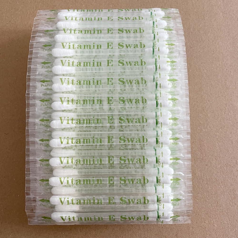 50 Palitos Desechables de Vitamina E para Labios y Encías