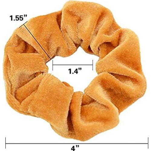 Gomas de Pelo de Terciopelo Chloven - 45 Piezas Multicolor