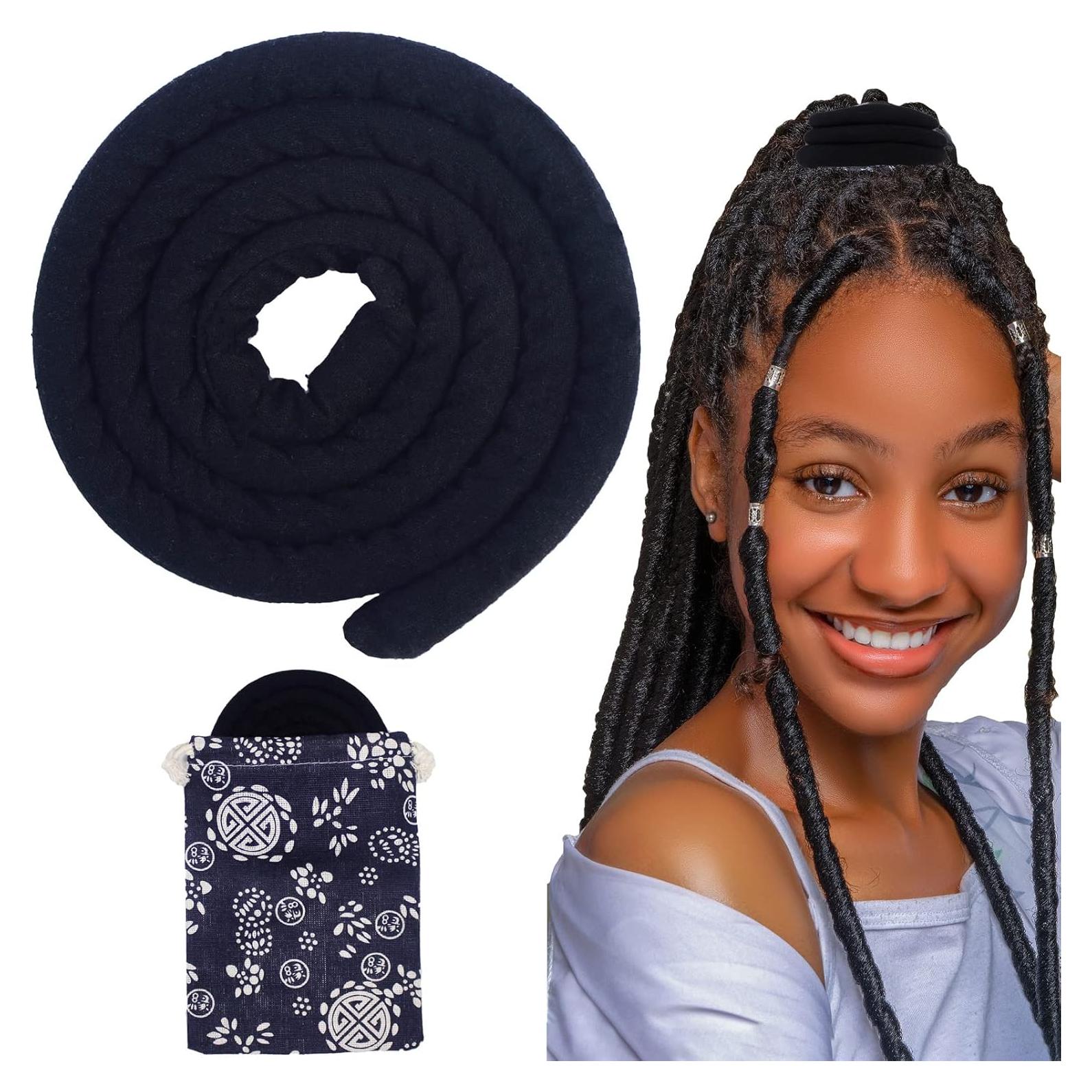 Sujetadores de Cabello para Dreads 82cm Spira Lock Color Oscuro