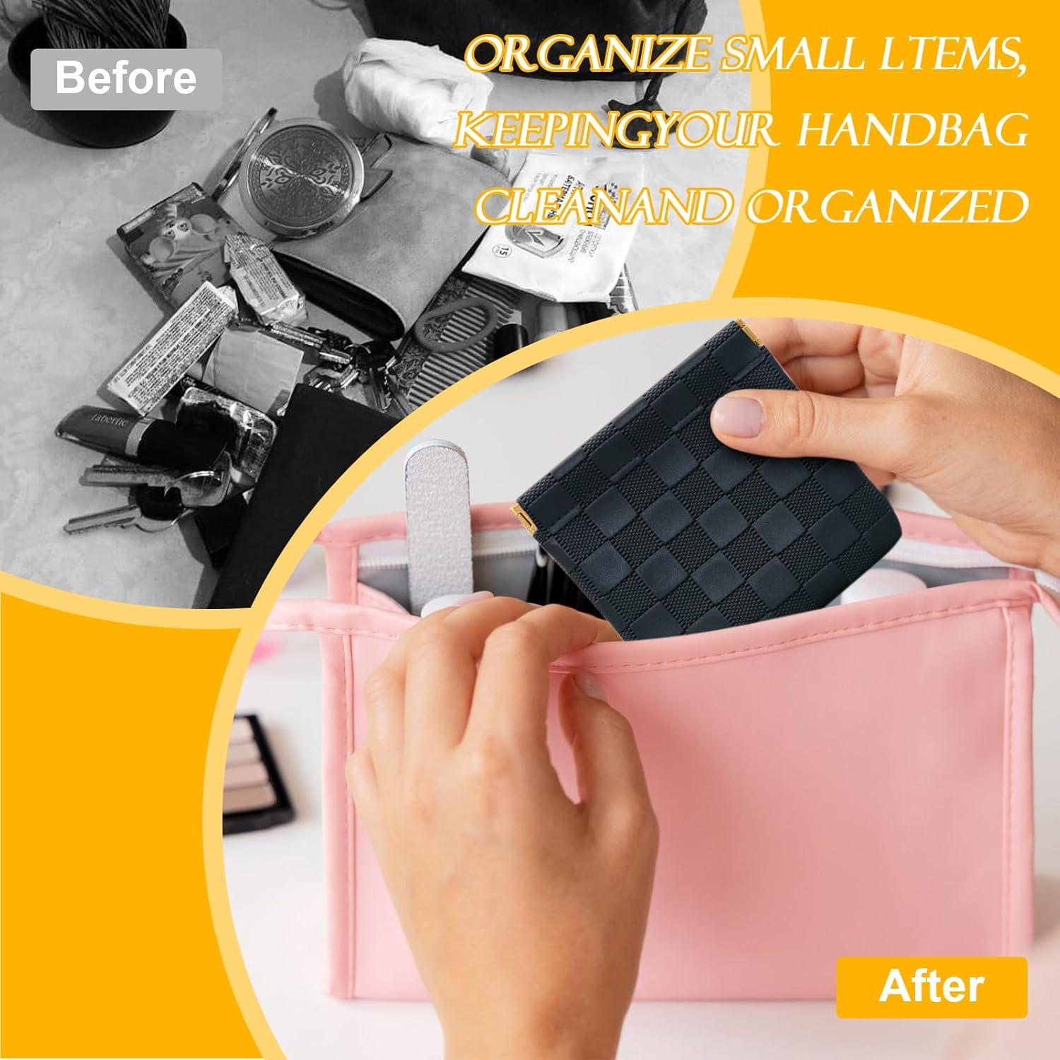 Estuche de Maquillaje 2 Piezas PENGJINYU Negro Beige