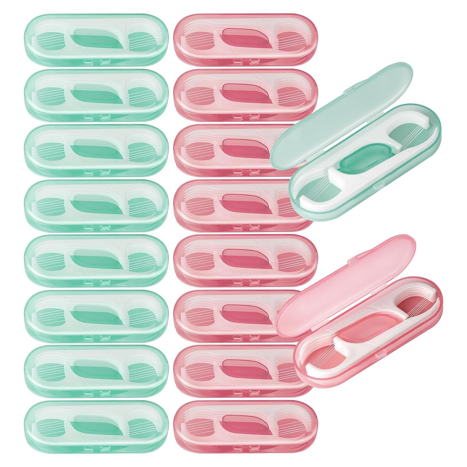 Hilo Dental Portátil JGB - 160 Piezas en 16 Estuches