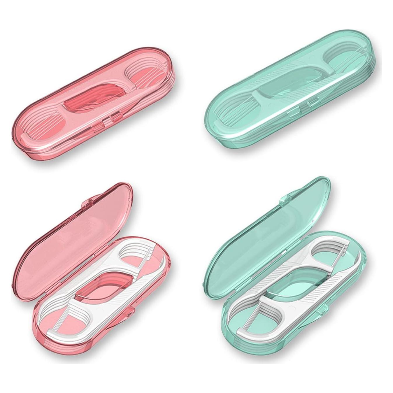 Palillos de Hilo Dental AOCEAN - 40 Piezas con Estuches