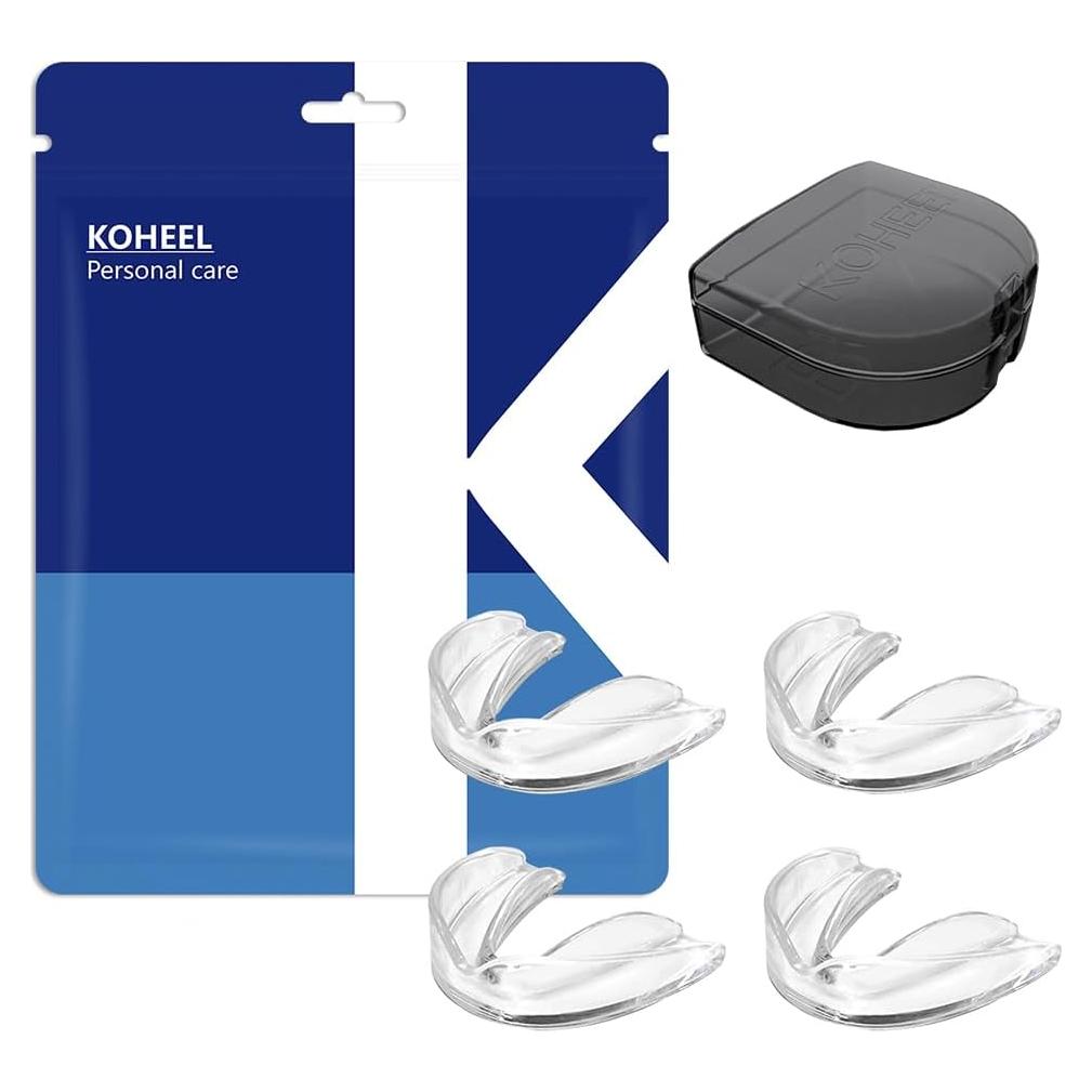 Protector Bucal Moldeable KOHEEL para Bruxismo - 4 Unidades Grande