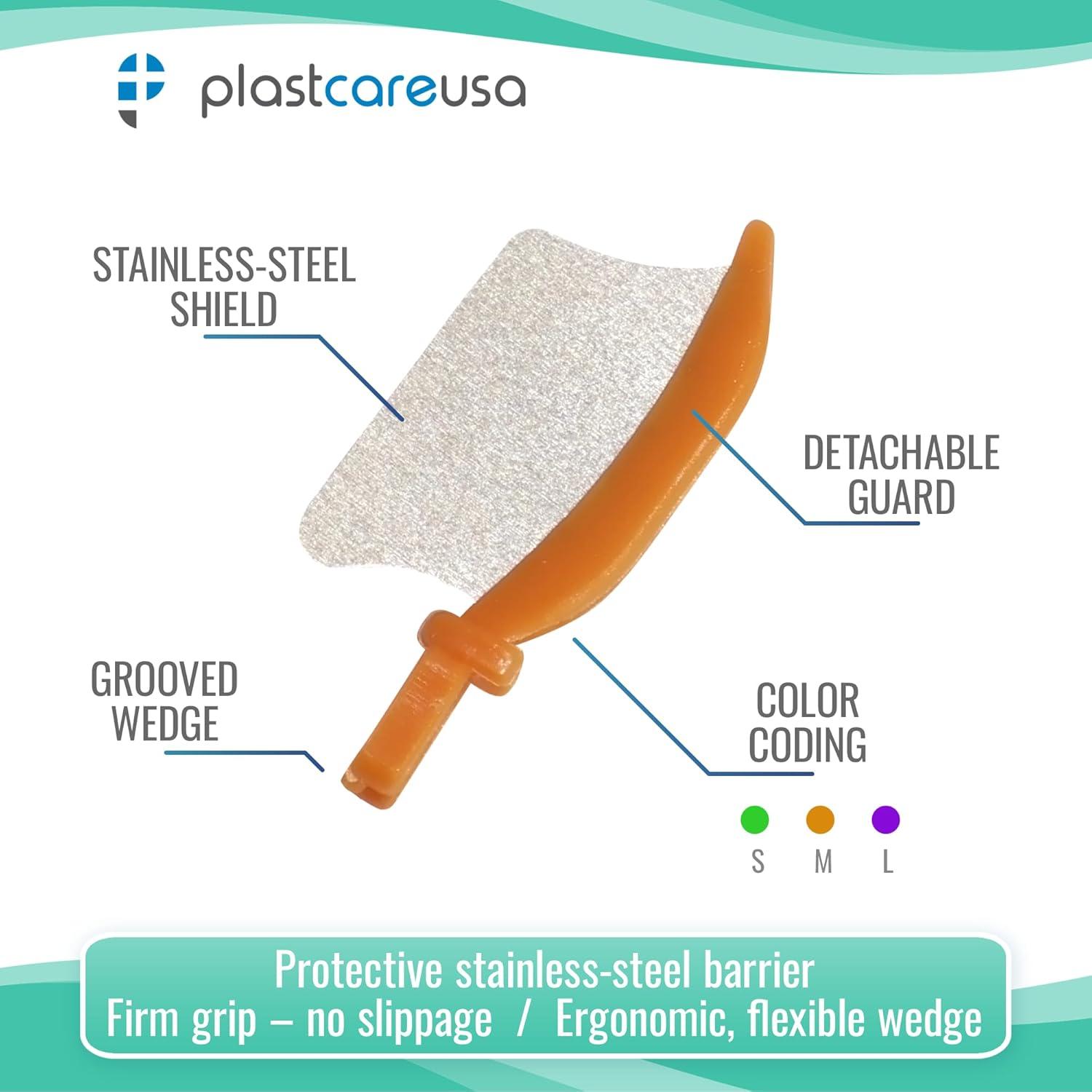 Paquete de 72 Protectores Dentales Cuña PlastCare USA - Libre de Látex y BPA