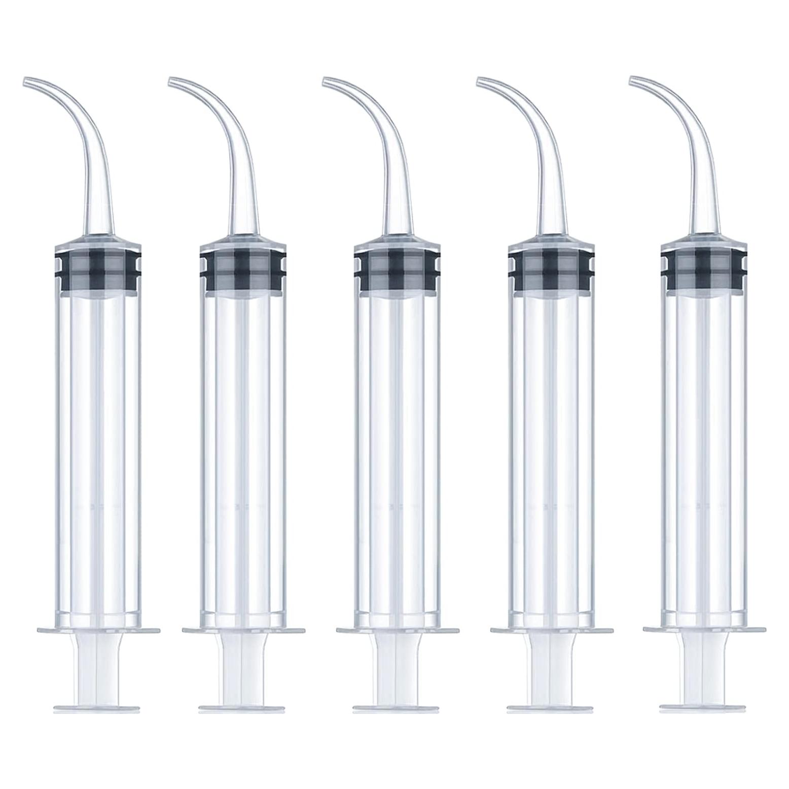 Jeringas Dentales de Irrigación HiMo - Paquete de 5 Unidades 12ml