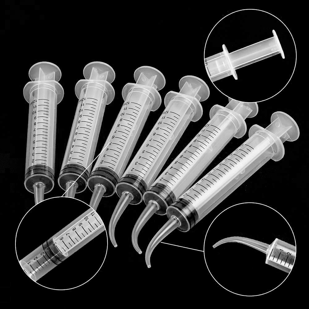 Jeringas de Irrigación Dental Tugood - Paquete de 8 de 12ml