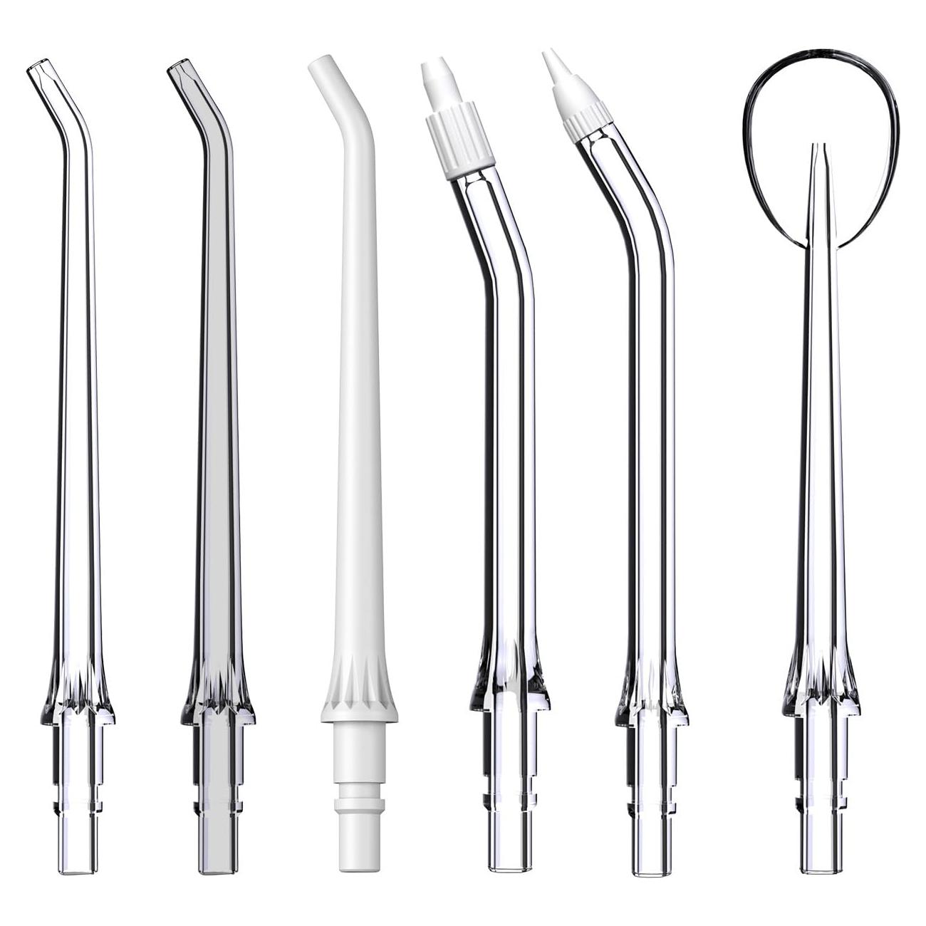 Puntas de Reemplazo para Irrigador Dental JTF F200 F300 - 6 Unidades