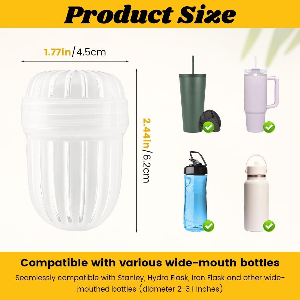 Juego de 3 Infusores de Té Reutilizables Kazheon 6.2x4.5cm