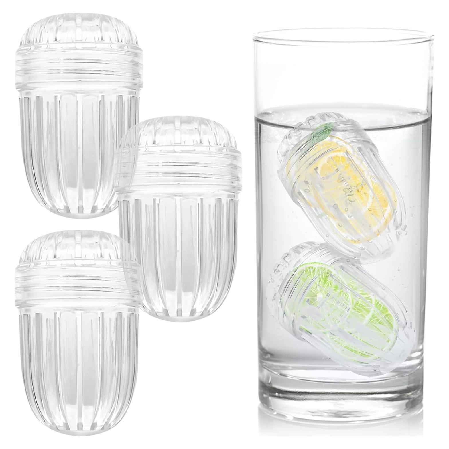 3 Pcs Infusor de Frutas KCMOSGI para Botellas Boca Ancha