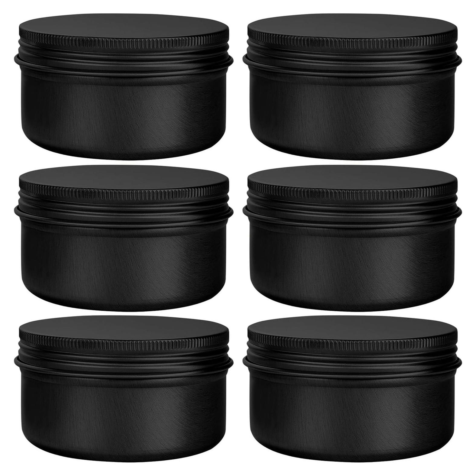 Paquete de 6 latas de aluminio 120 ml con tapa de tornillo WANBAO