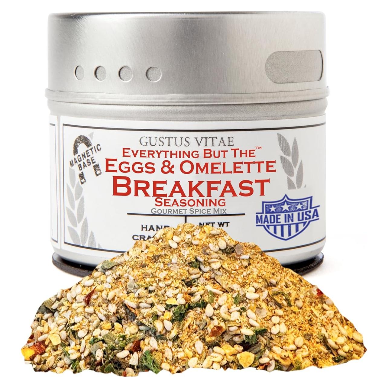 Sazonador Gourmet de Desayuno Gustus Vitae 62 g Sin OGM