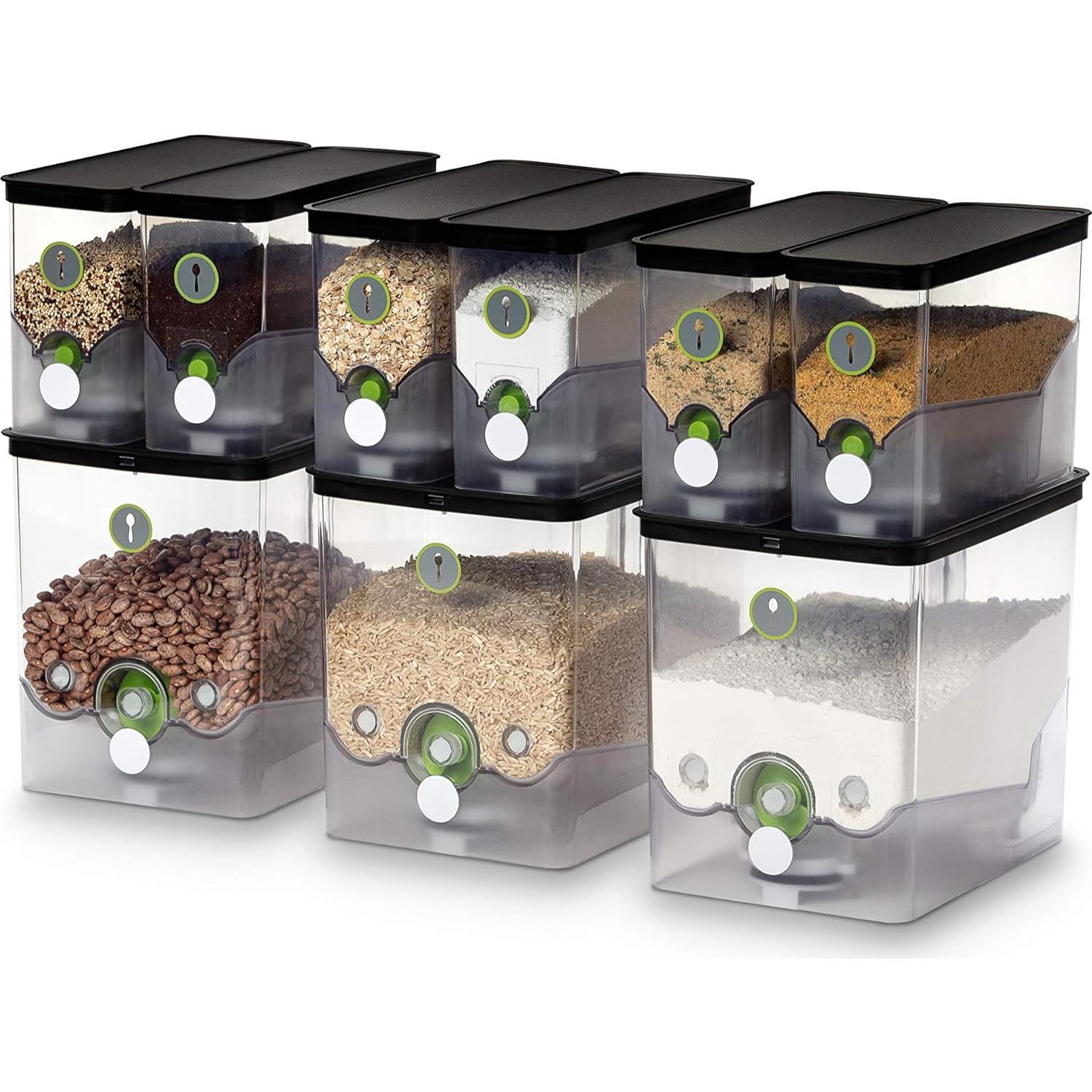 Sistema de Almacenamiento Inteligente PantryChic - Kit Inicio con Balanza Digital