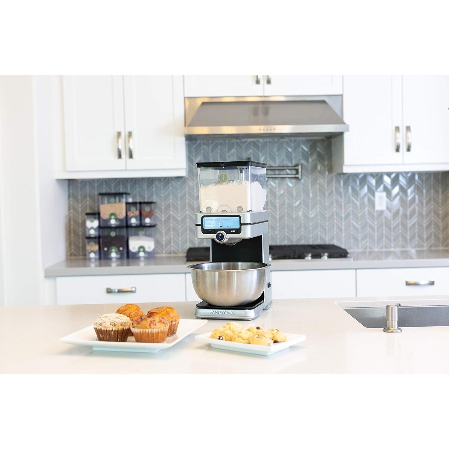 Sistema de Almacenamiento Inteligente PantryChic - Kit Inicio con Balanza Digital