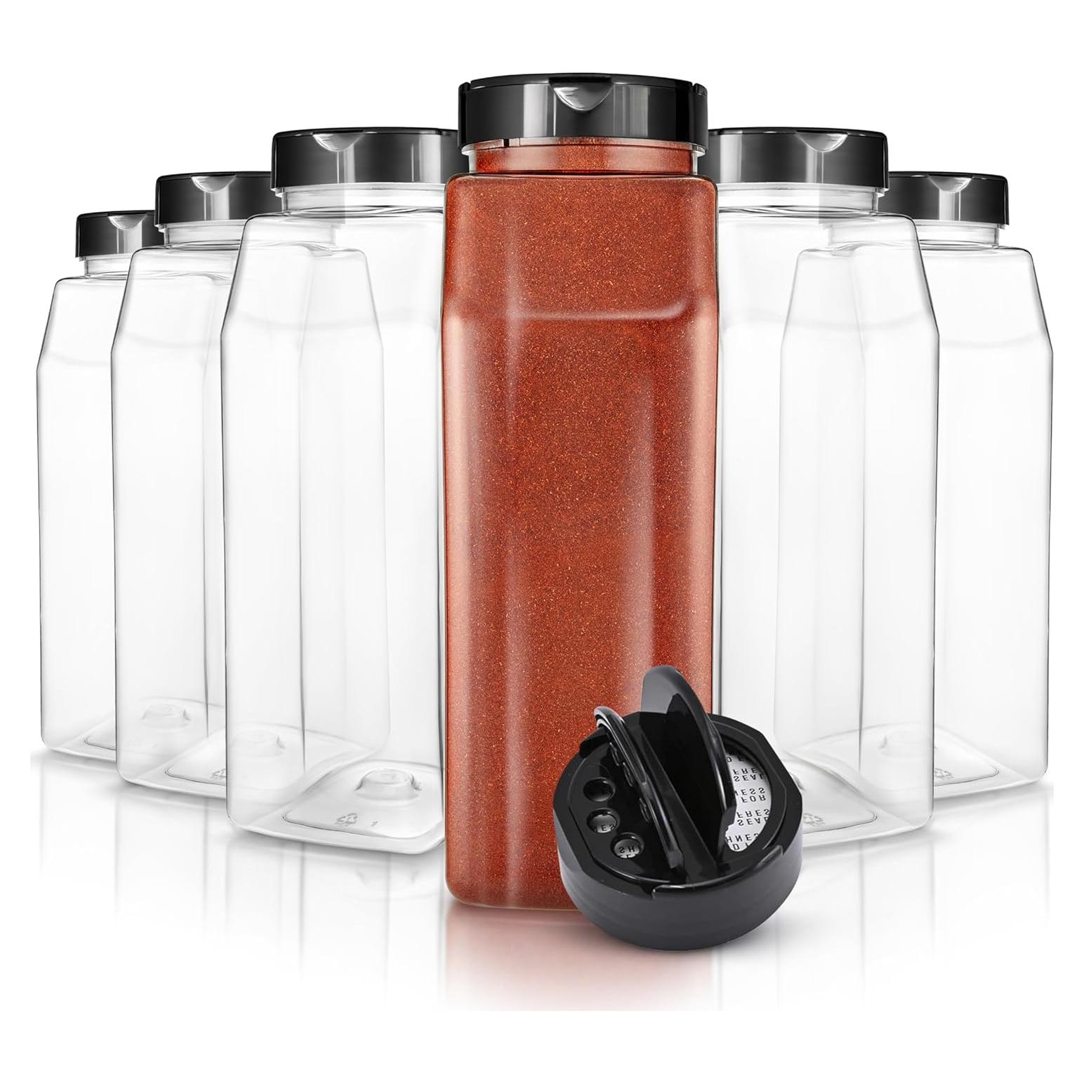 Paquete de 6 frascos de especias 0.95L Stock Your Home