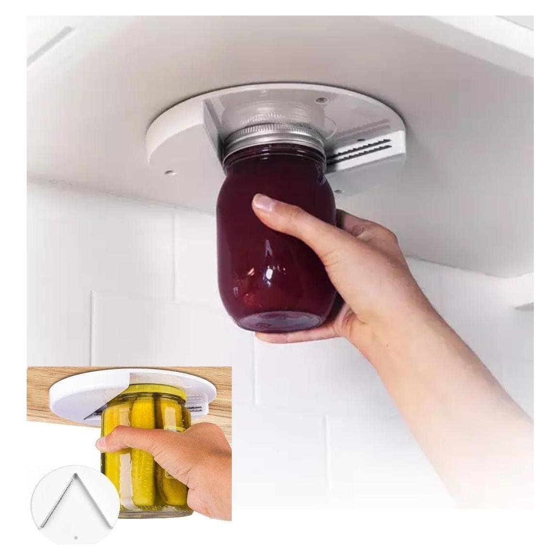 Abridor de Tarros Ferb Blanco para Personas Mayores - Gadget de Cocina