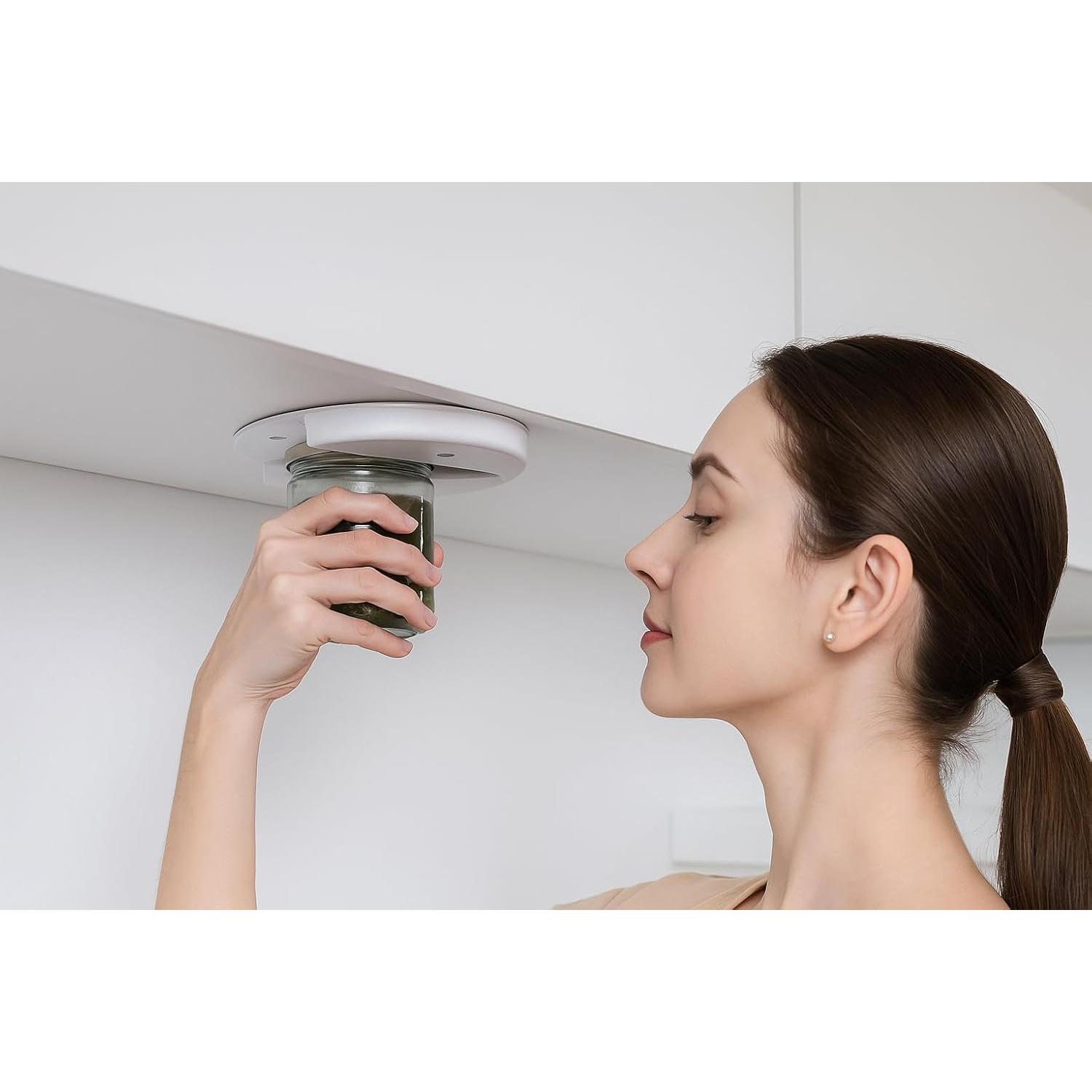 Abridor de Tarros Ferb Blanco para Personas Mayores - Gadget de Cocina