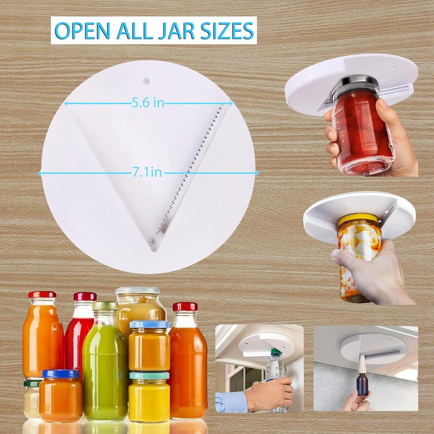 Abridor de Tarros Ferb Blanco para Personas Mayores - Gadget de Cocina