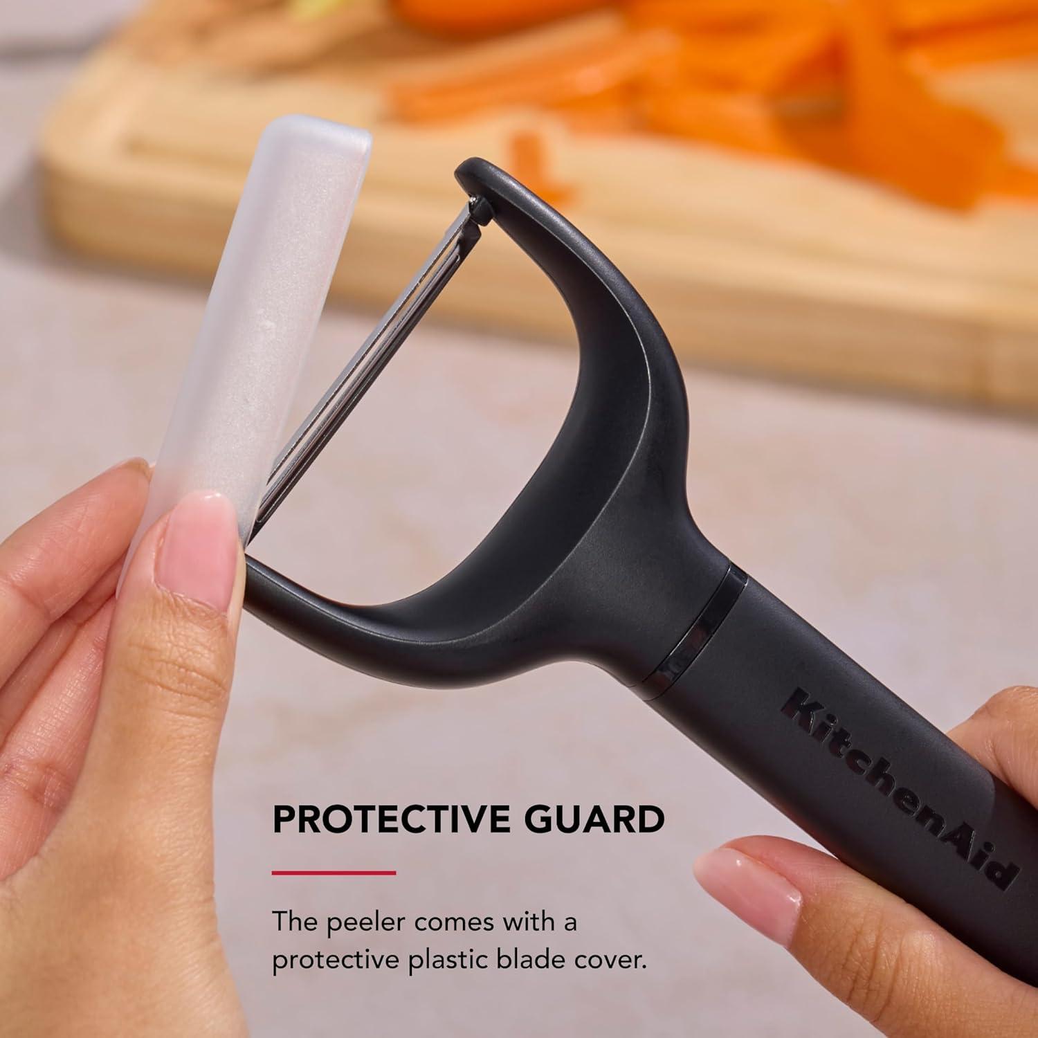 Pelador Y KitchenAid con Mango Ergonómico - Acero Inoxidable