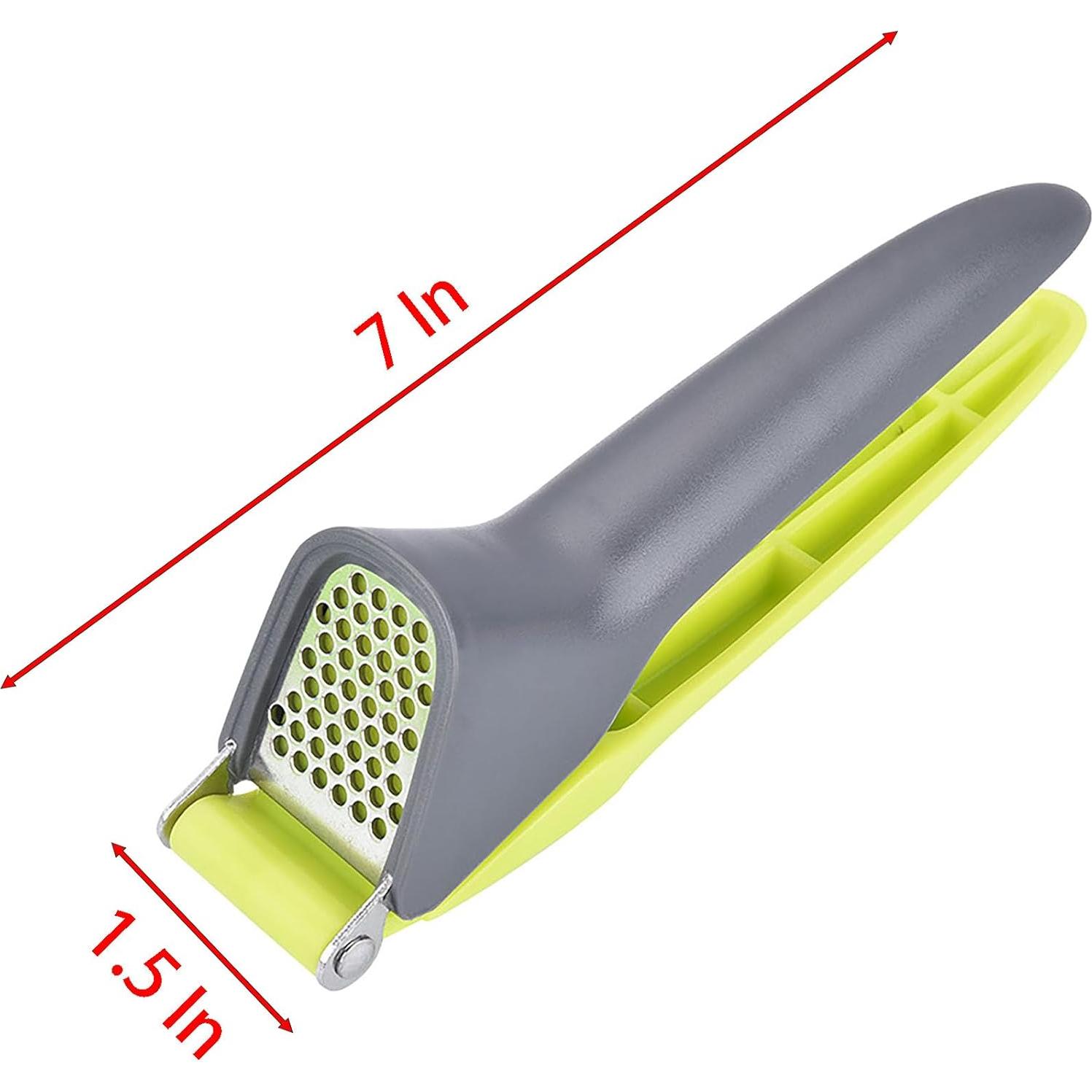 Prensa de Ajo YIKANGHENG 17.78 cm Acero Inoxidable y Plástico