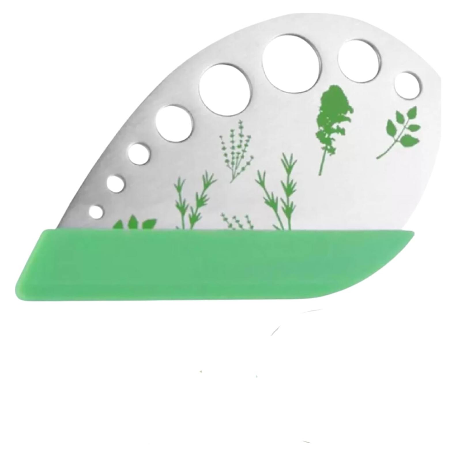 Deshojador de Hierbas EcomTrend - Acero Inoxidable 9 Agujeros