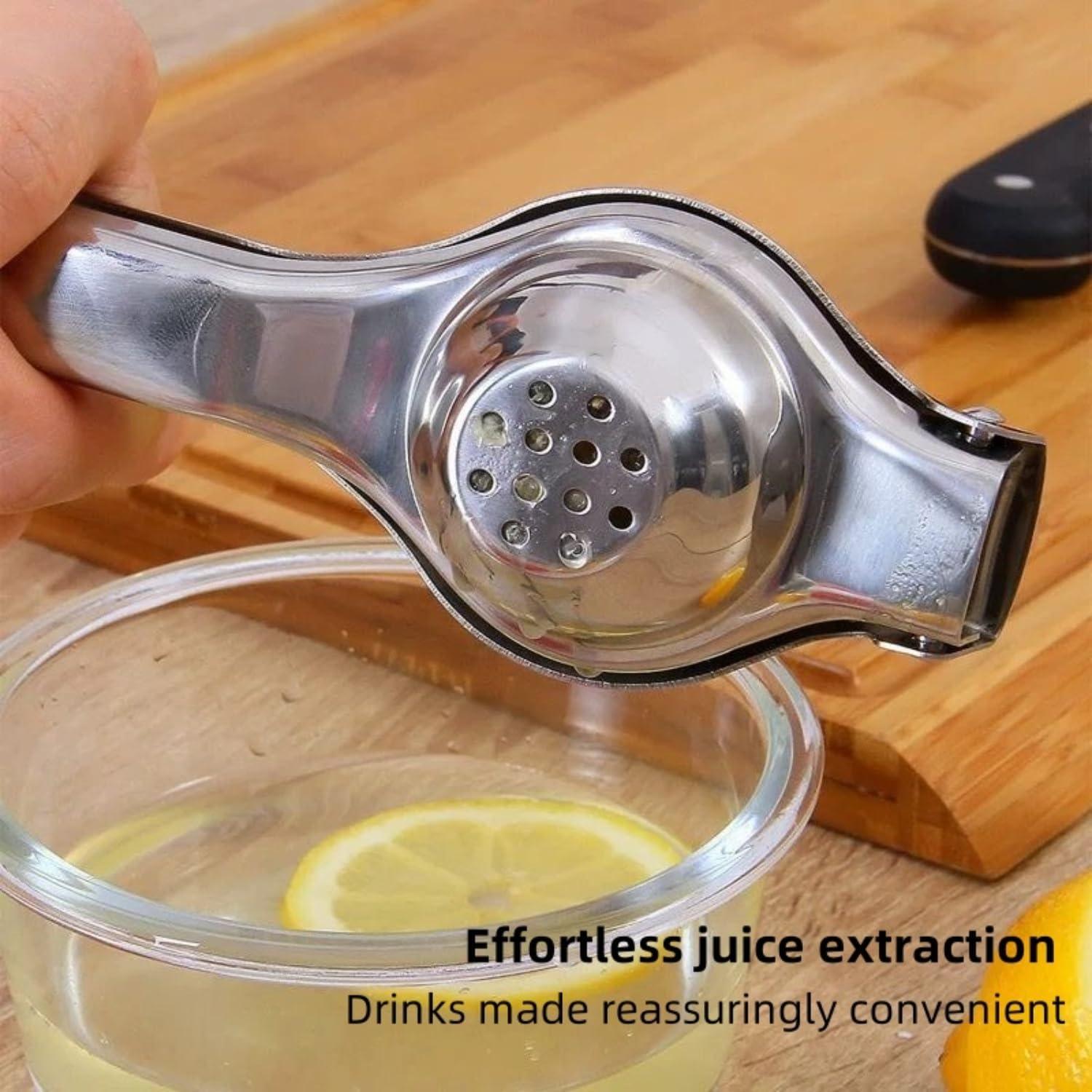 Exprimidor de Limón de Metal Genérico, Manual, 90.7g