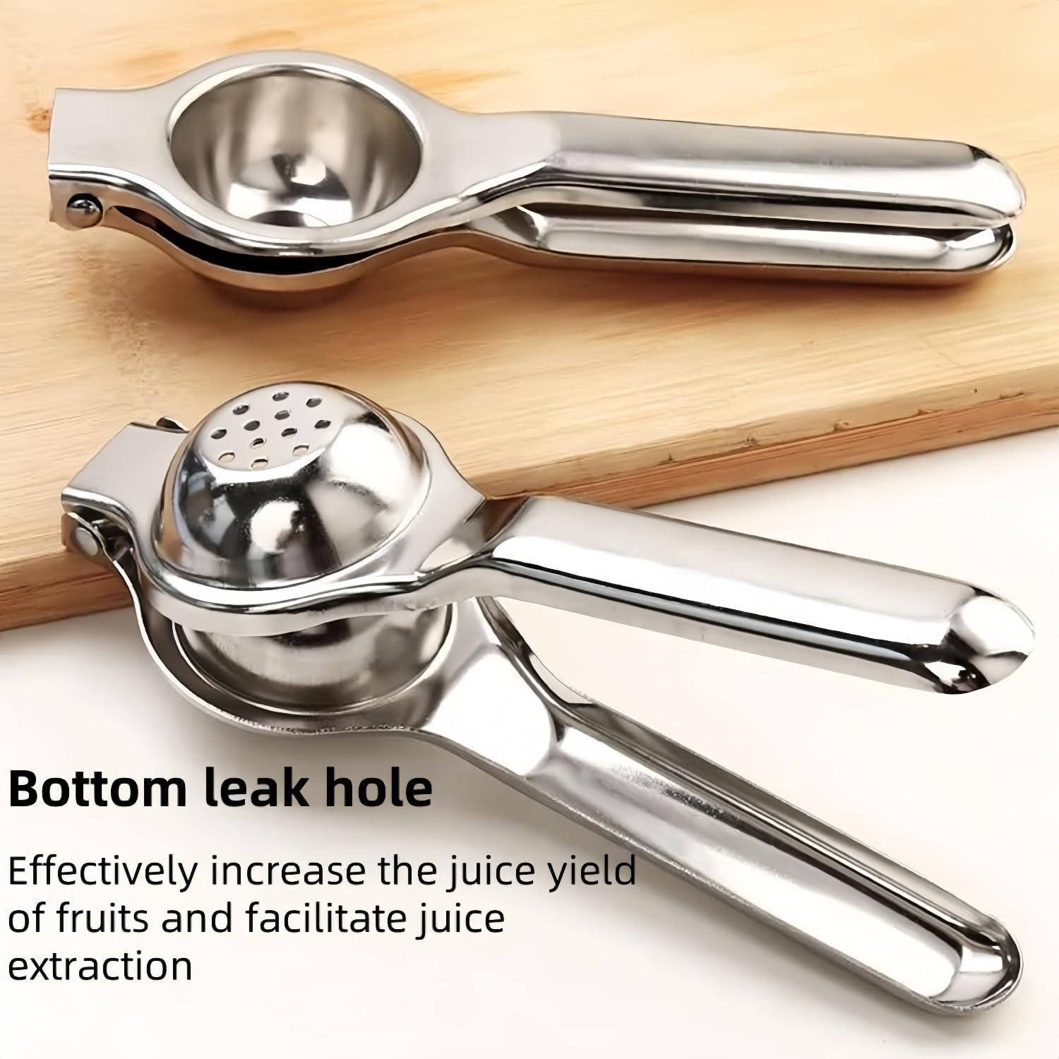 Exprimidor de Limón de Metal Genérico, Manual, 90.7g