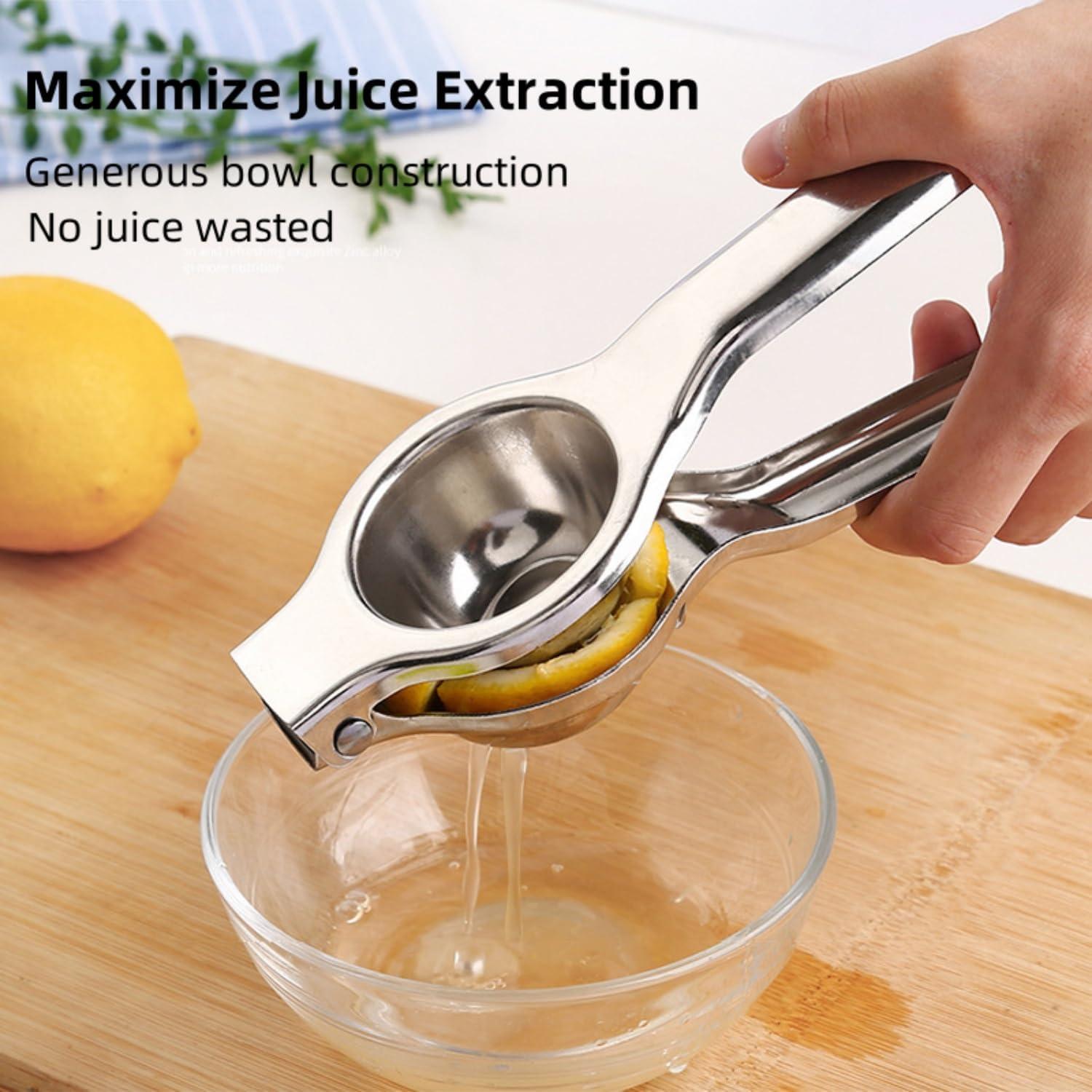 Exprimidor de Limón de Metal Genérico, Manual, 90.7g