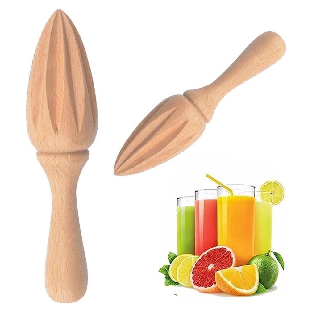 Exprimidor Manual de Cítricos SquarezhenBo - Madera Ergonómica