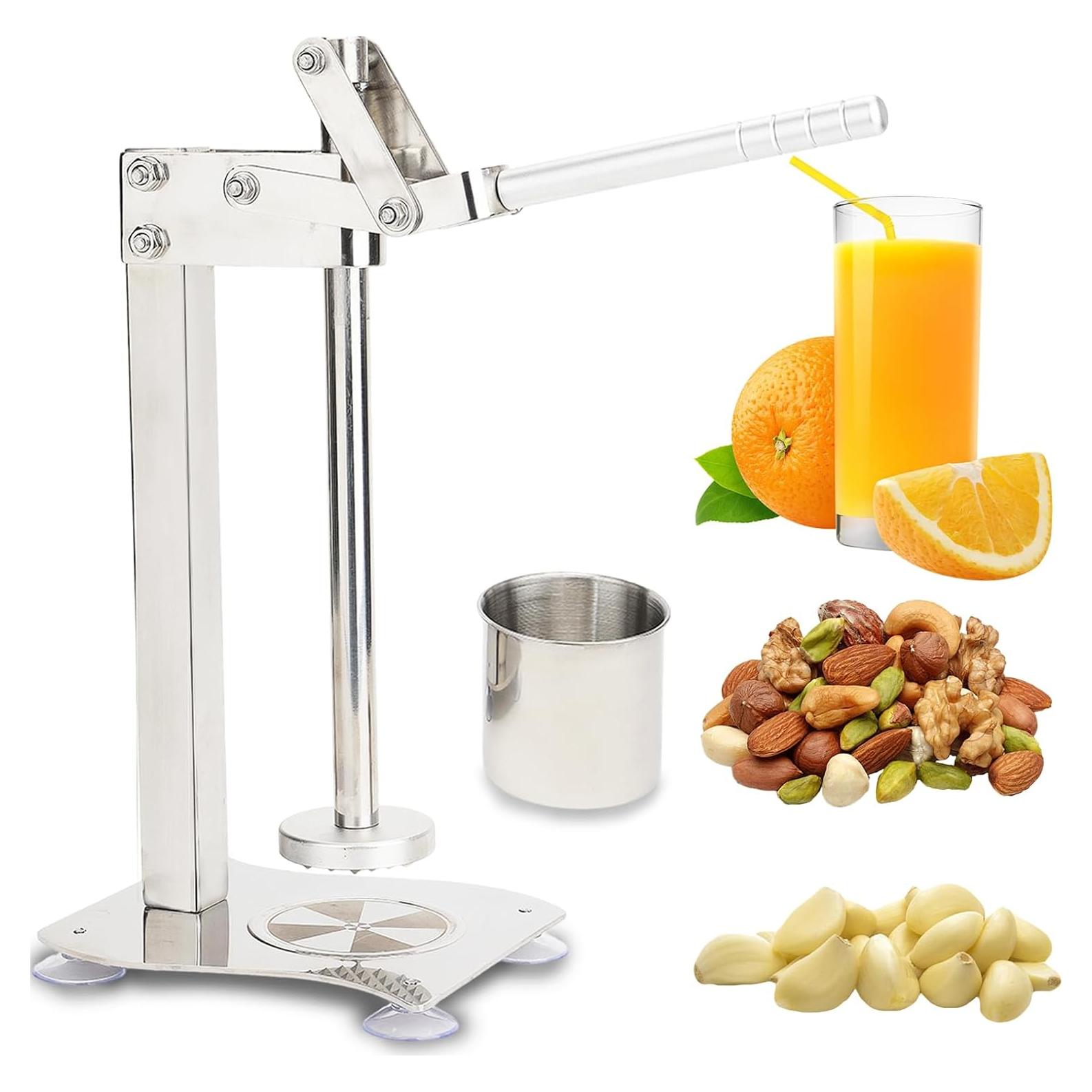 Prensa Exprimidor Manual de Limón OUENUNEFS Acero Inoxidable