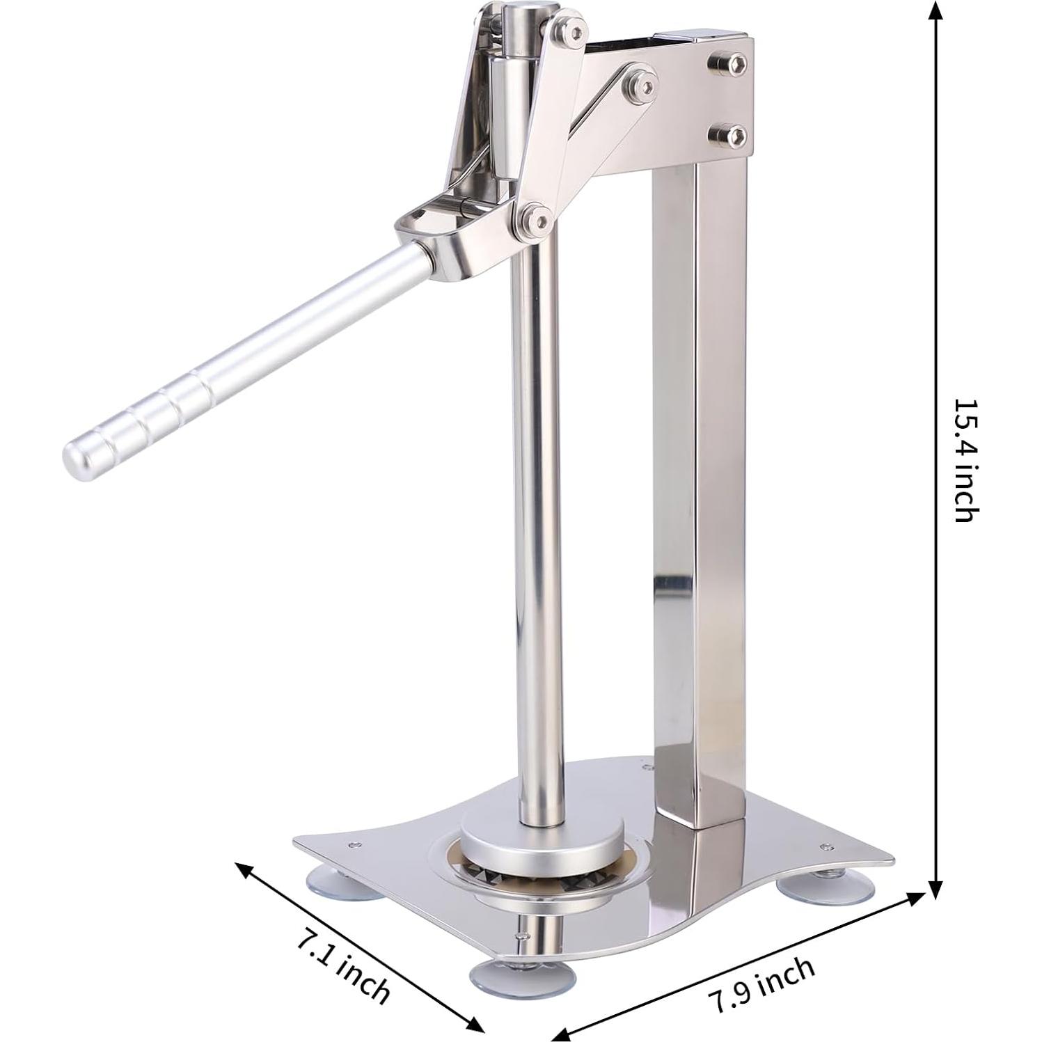 Exprimidor Manual Nizodo de Acero Inoxidable 2.72 kg