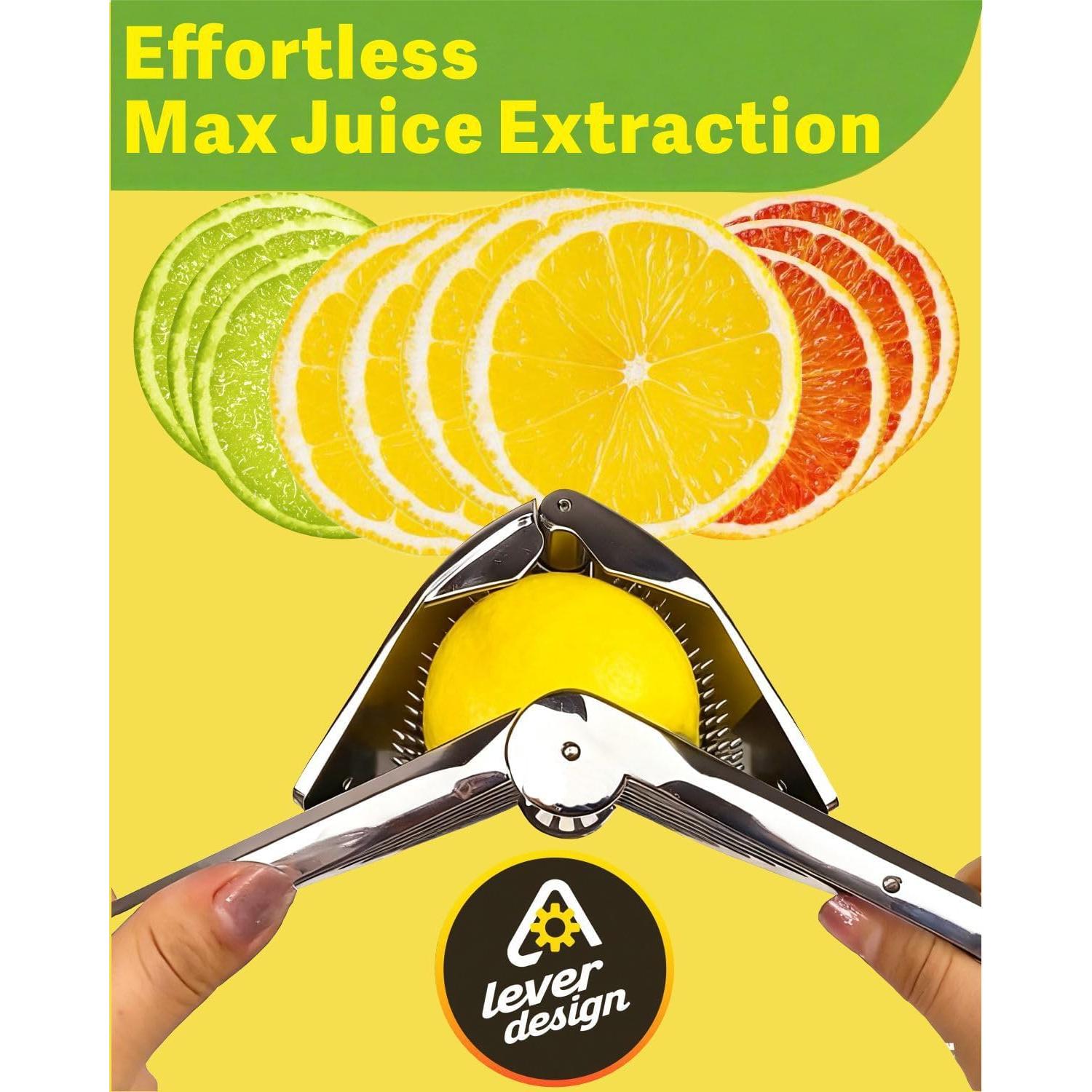 Exprimidor Manual de Cítricos iStarcas LQ626 Acero Inoxidable